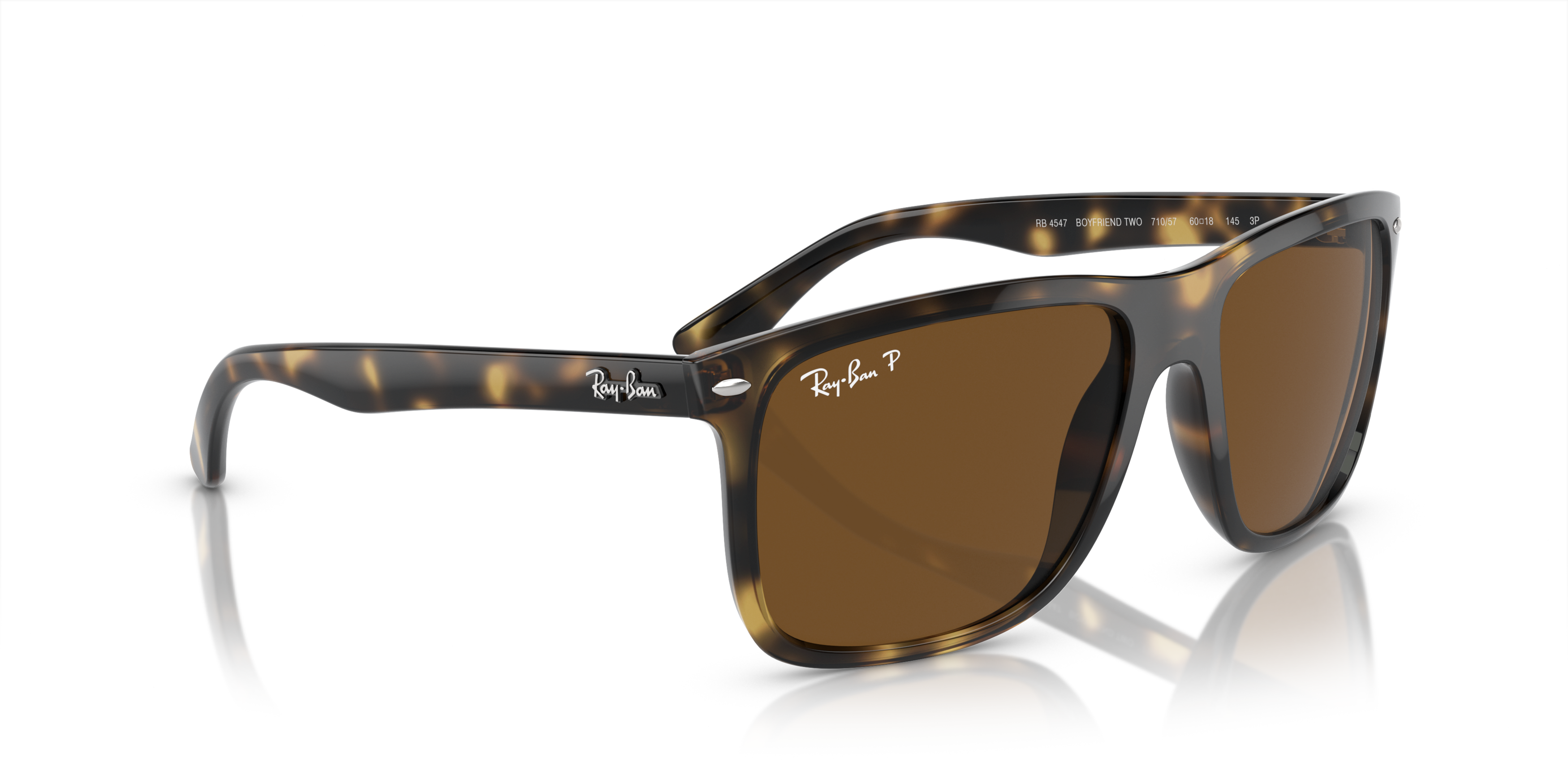 Óculos de Sol Ray Ban com Lente Transparente RB2132-901/BF 58