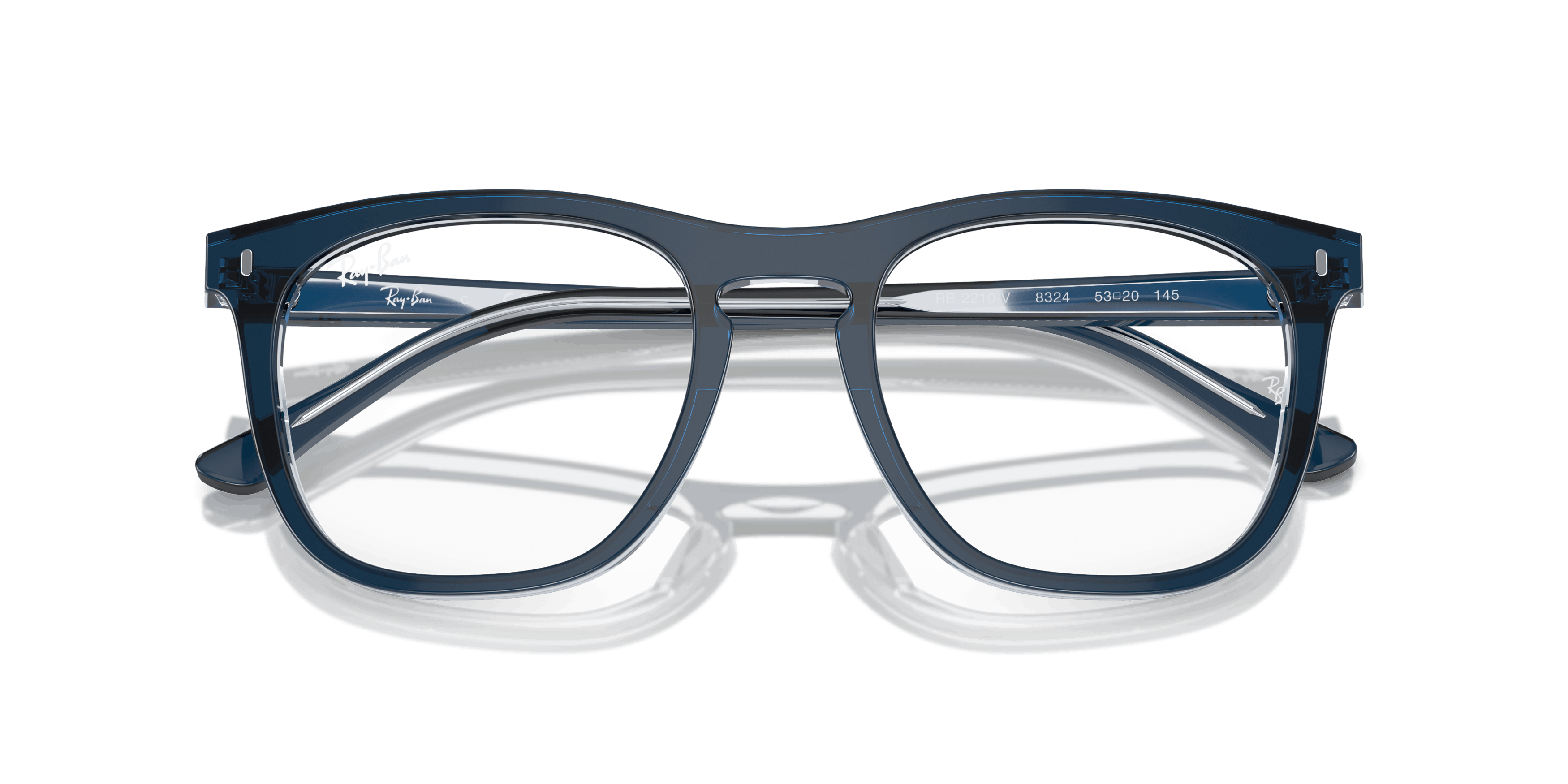 Folded, RAY-BAN Optics RX2210V 8324