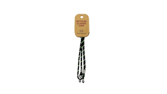 Vision Express Black & Green Fleck Glasses Cord Made from Recycled Materials