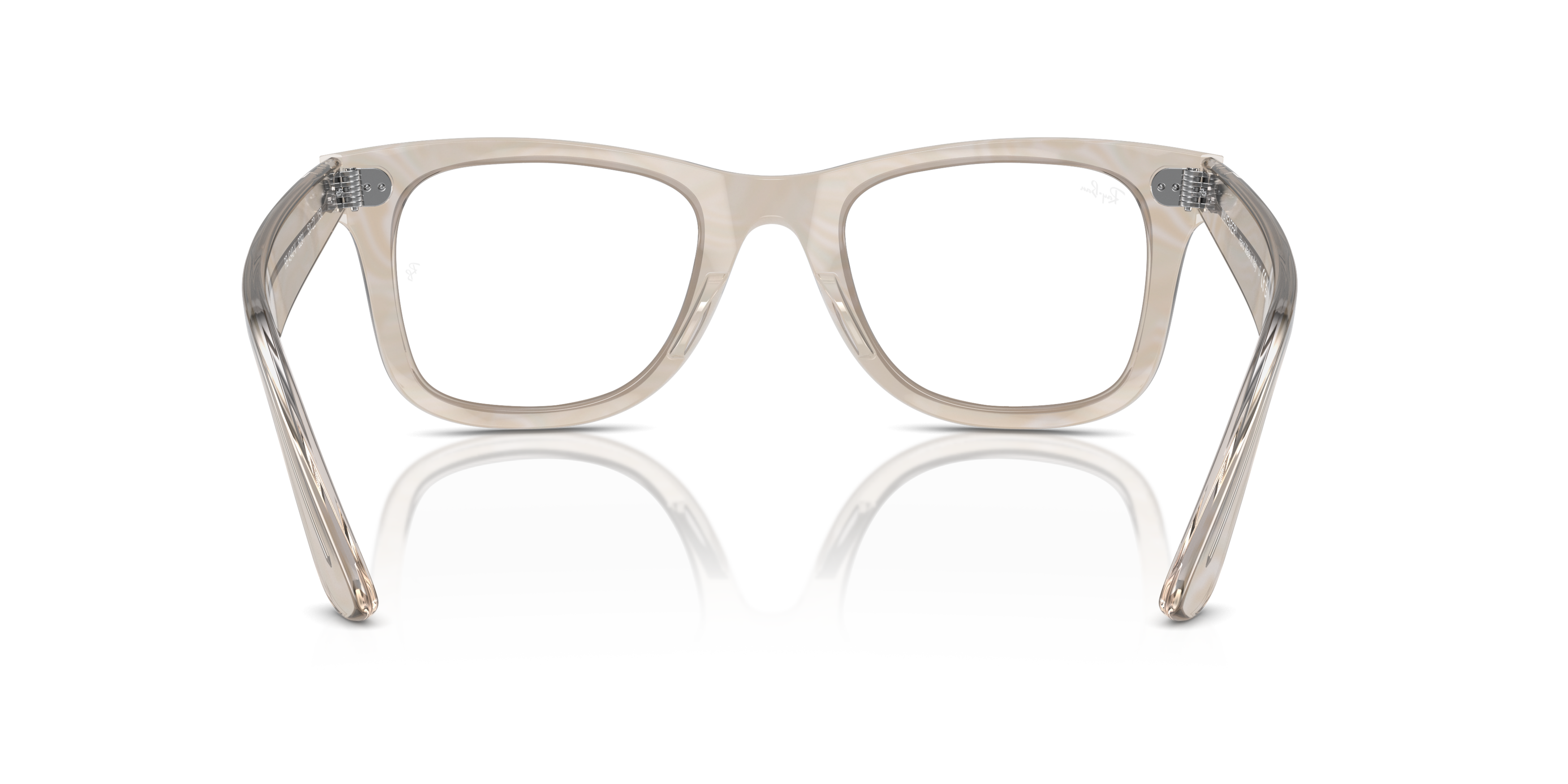 Detail02 Ray-Ban Wayfarer Ease Change RX 4340V Glasses Transparent / Photochromic, Blue