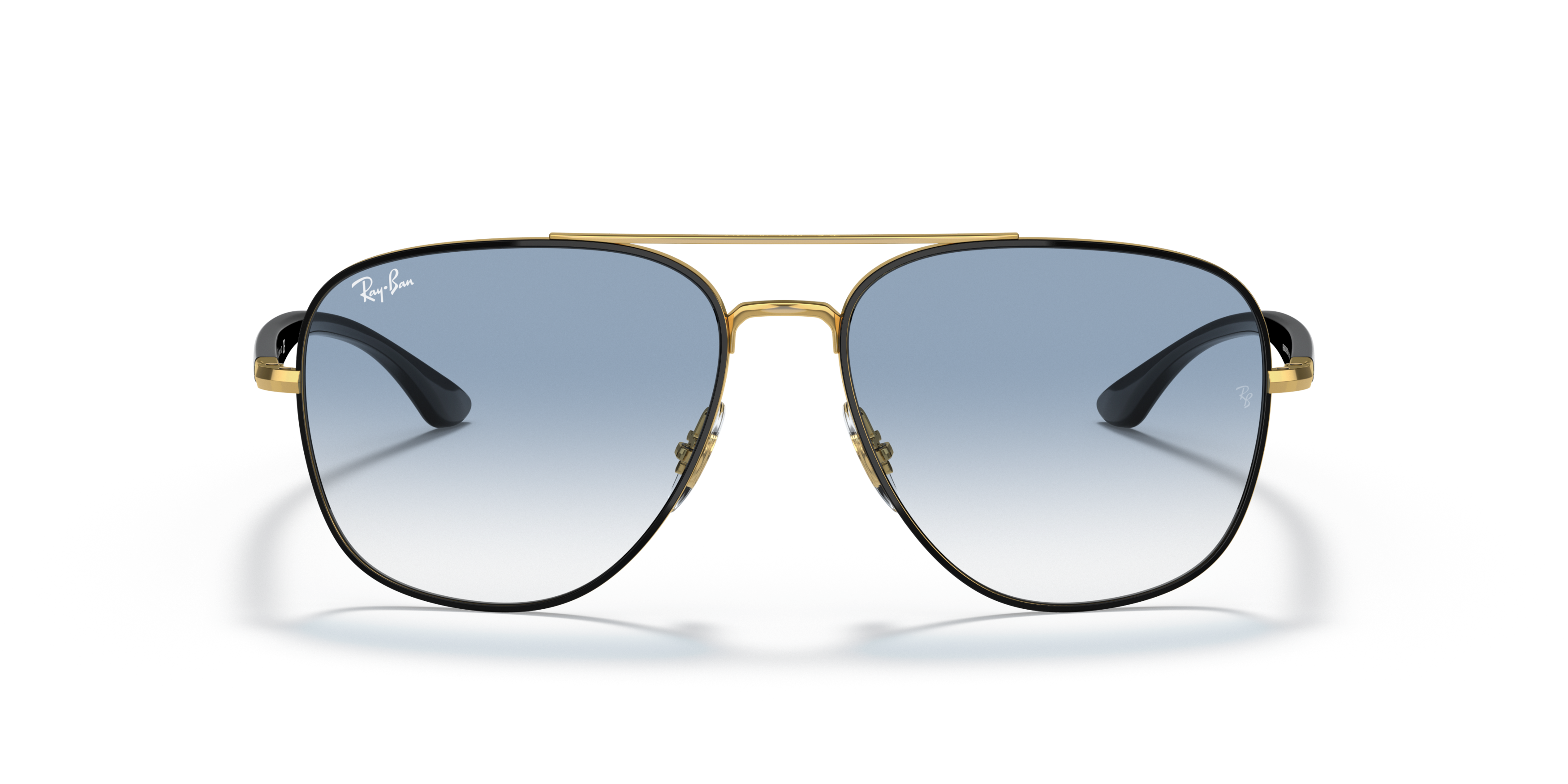 Front Ray-Ban RB 3683 Sunglasses Blue / Black