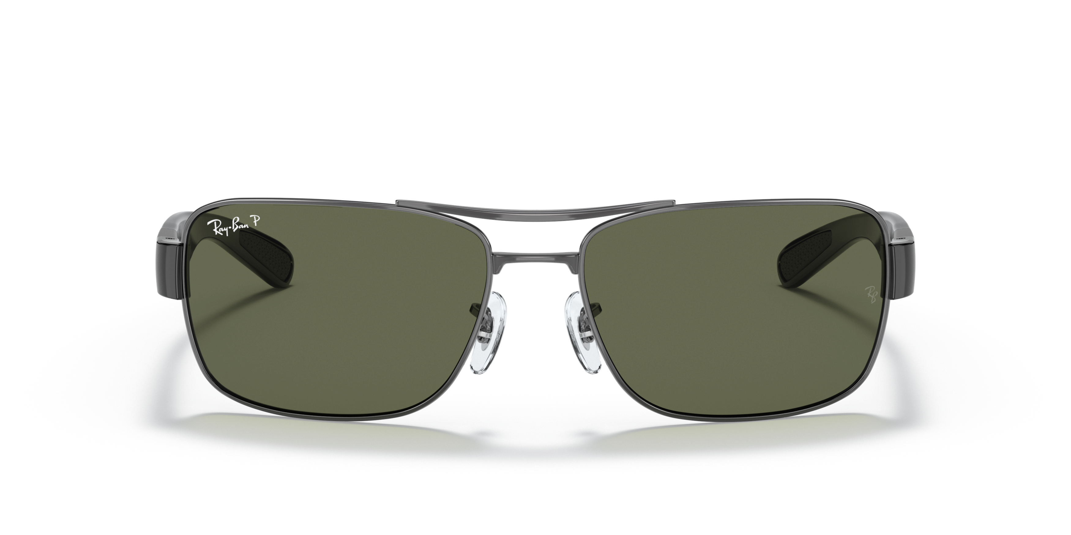 Front Ray-Ban RB3522 004/9A Verde / Cinza