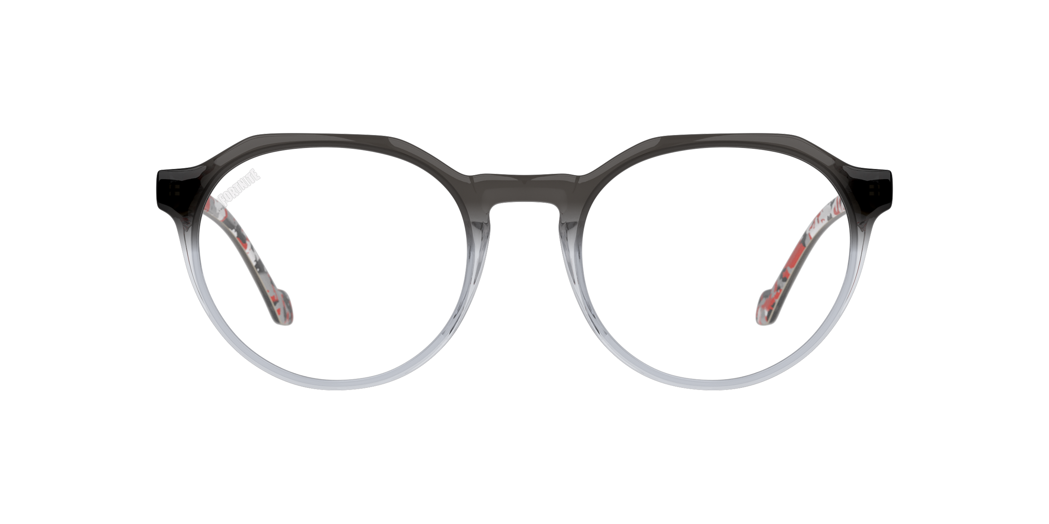 Front Fortnite with Unofficial UNSU0162 Glasses Transparent / Grey