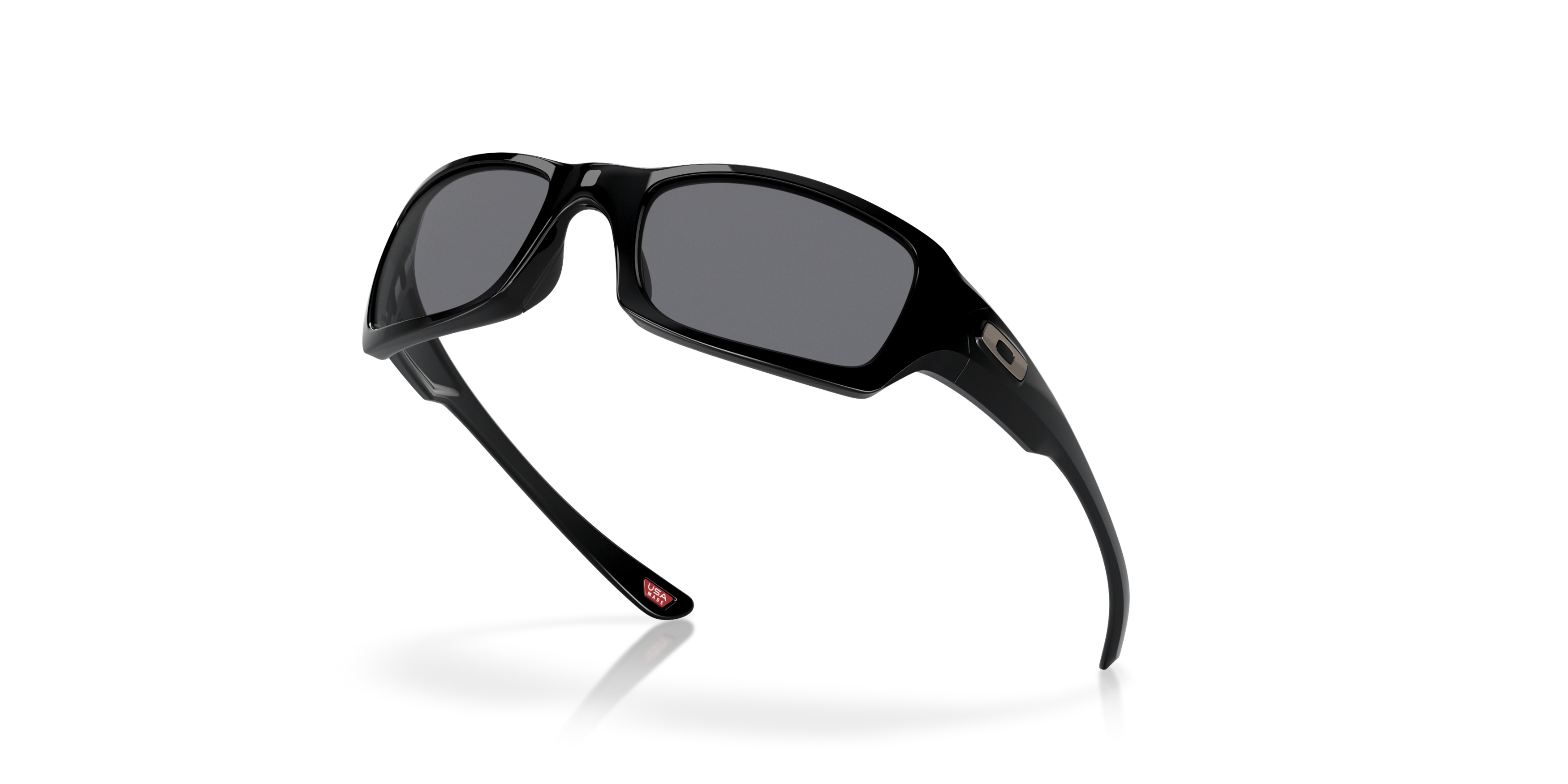 Bottom_Up Oakley Fives Squared OO 9238 Sunglasses Grey / Black