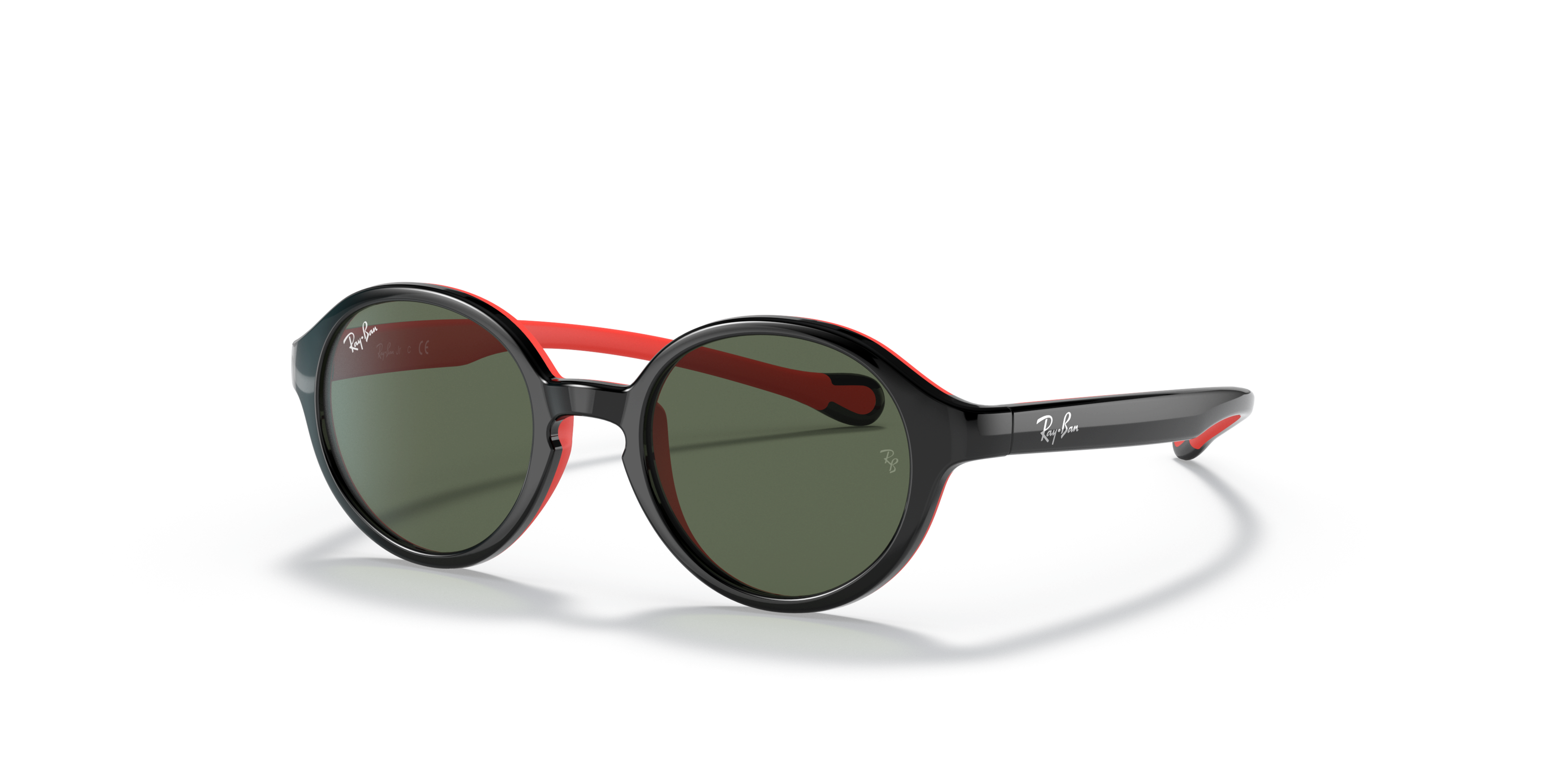 Angle_Left01 Ray-Ban Junior RJ9075S 809887 Grijs / Paars