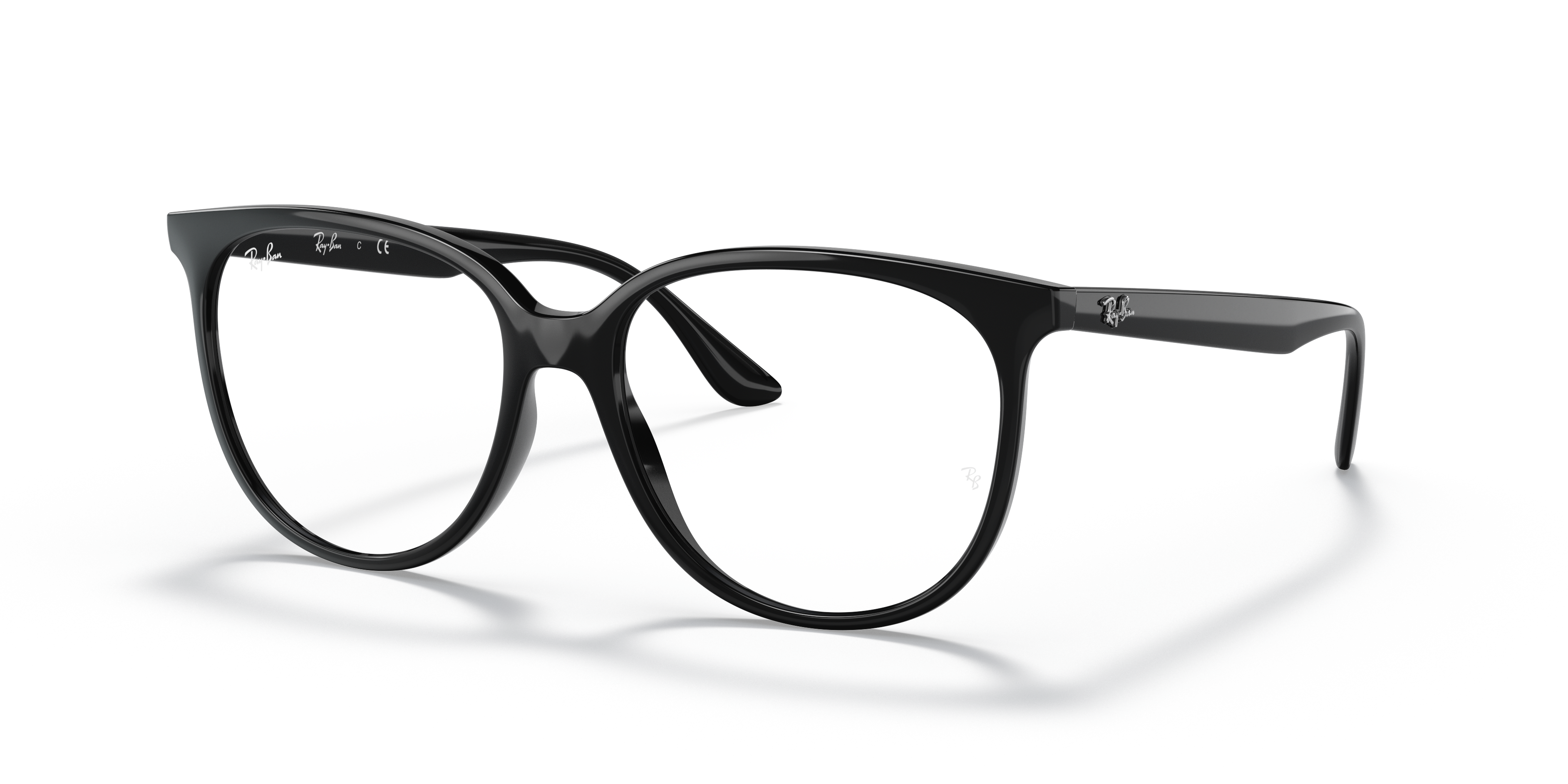 Angle_Left01 Ray-Ban RX 4378V Glasses Transparent / Grey