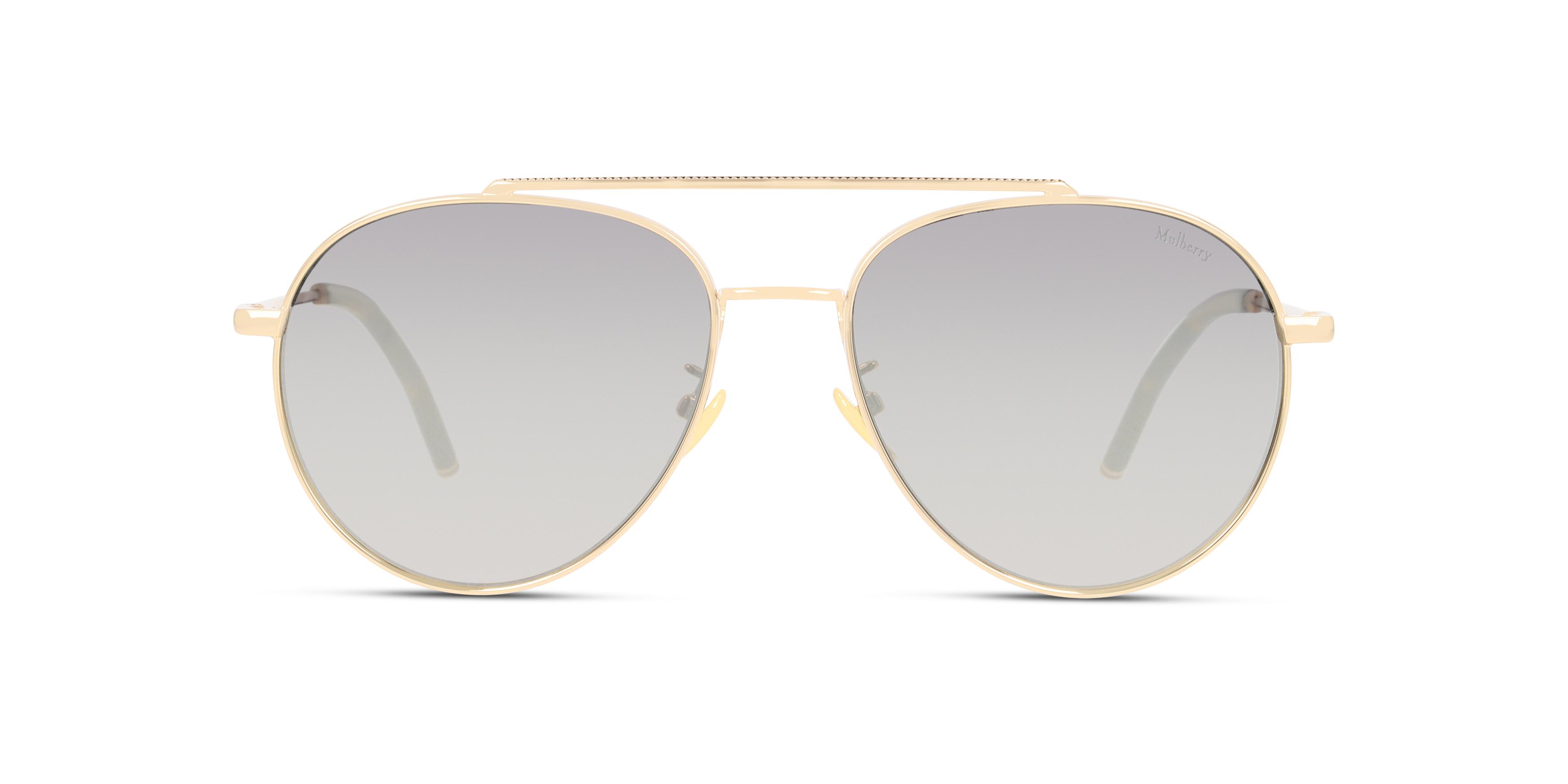 Front Mulberry SML 009 Sunglasses Grey / Gold