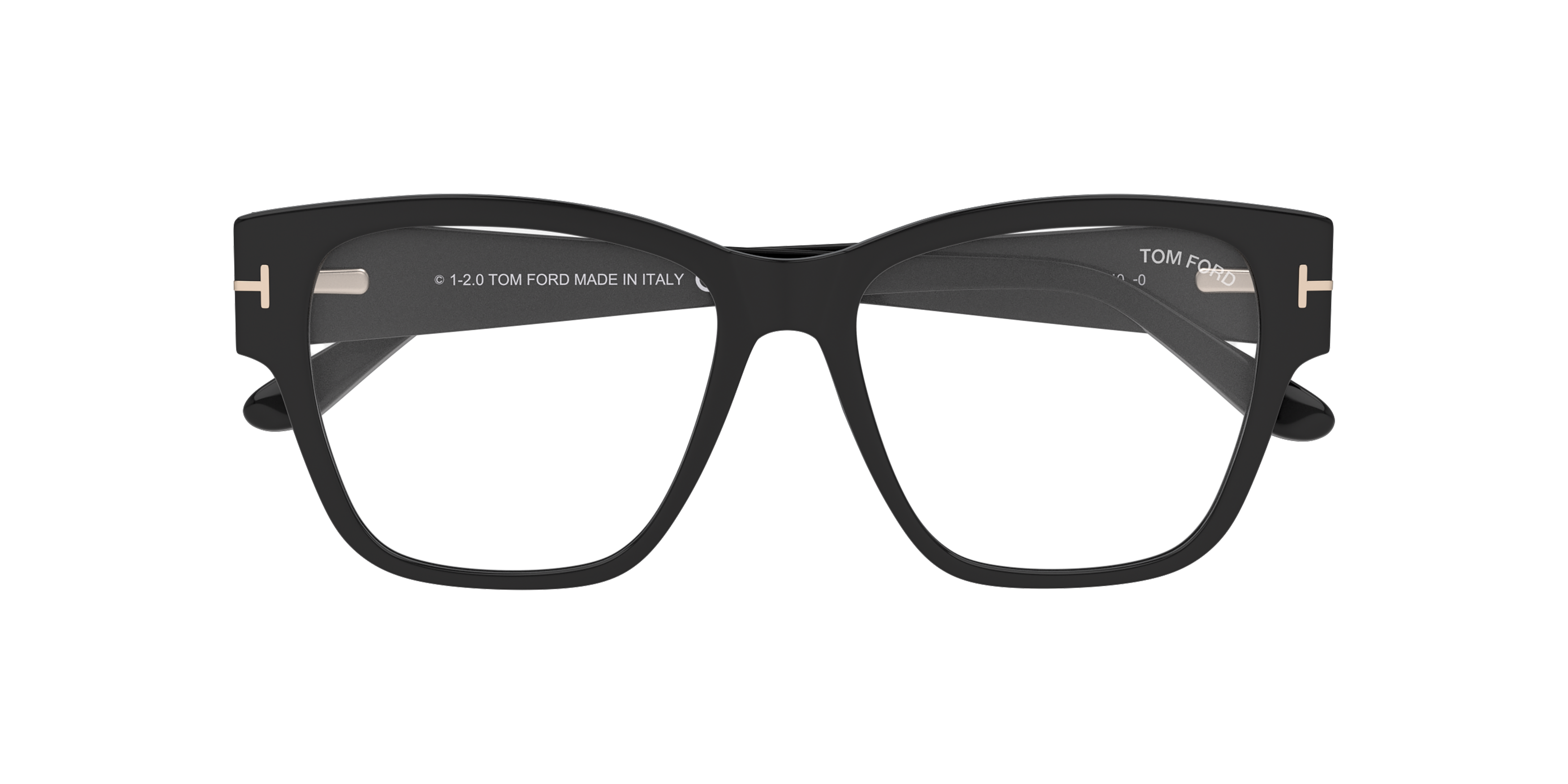 Folded Tom Ford FT 5745-B Glasses Transparent / Black