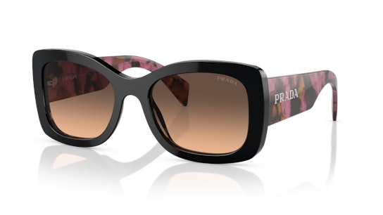 Prada PR A08S Sunglasses Grey / Brown