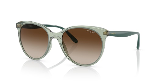 Vogue VO 5453S Sunglasses Brown / Transparent, Green