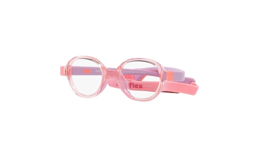 Miraflex MF 4003 Children's Glasses Transparent / Transparent, Pink