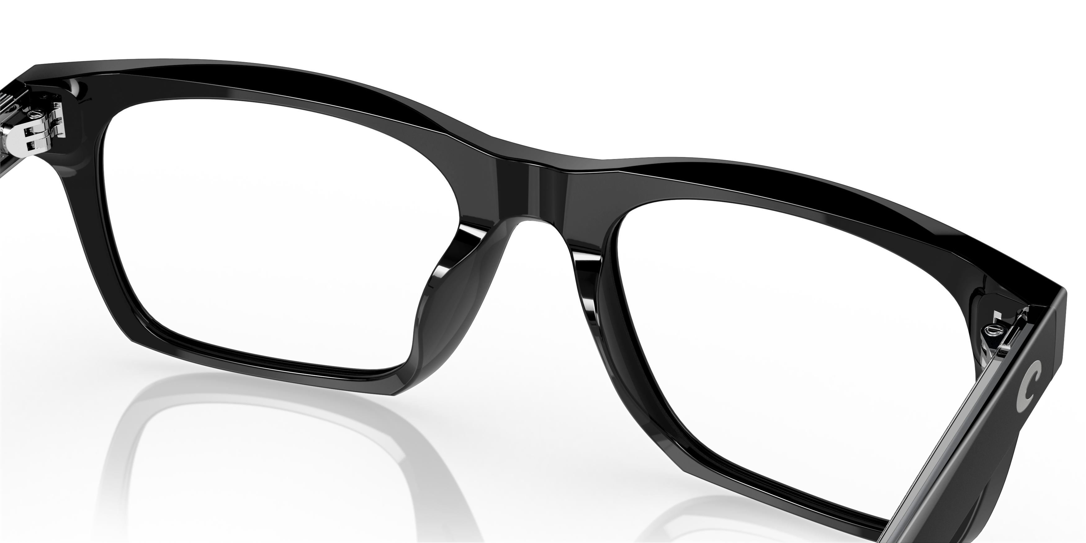 Detail03 Costa 6A2003V Glasses Transparent / Tortoise Shell