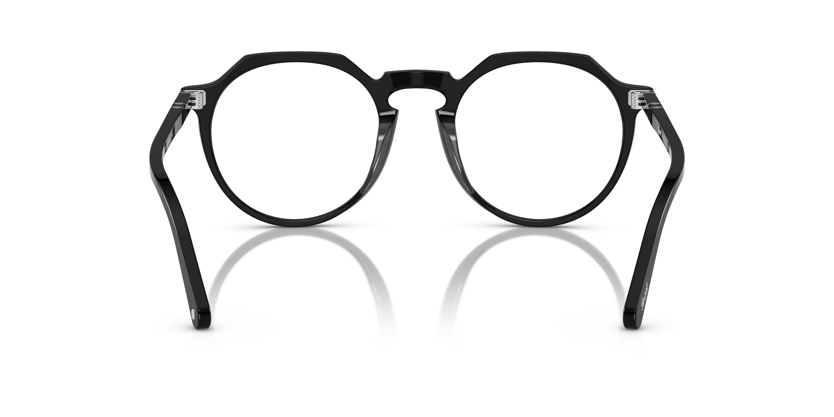 Detail02 Persol PO 3281V (95) Glasses Transparent / Black