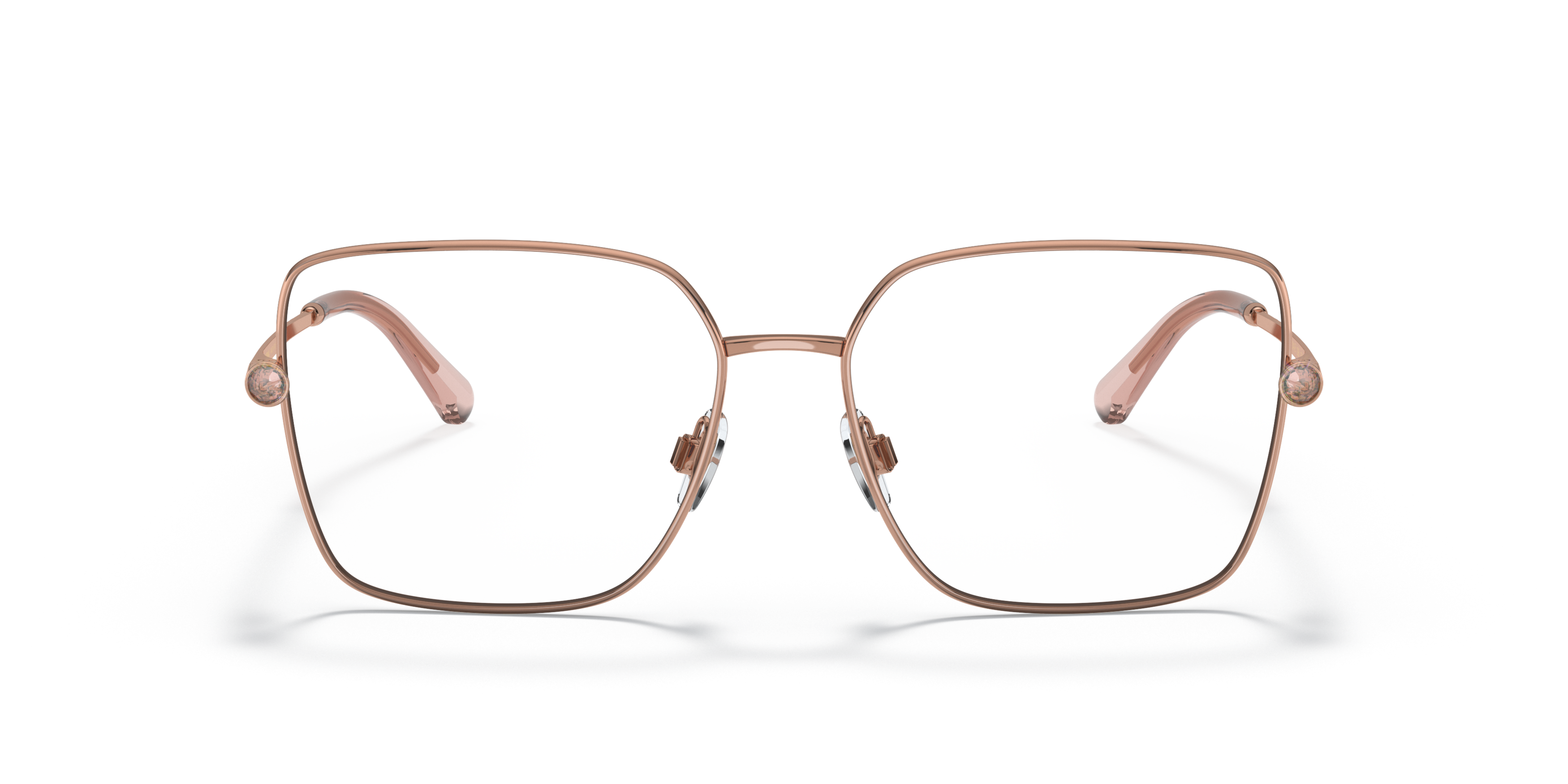 Front Dolce & Gabbana DG 1341B (1298) Glasses Transparent / Pink