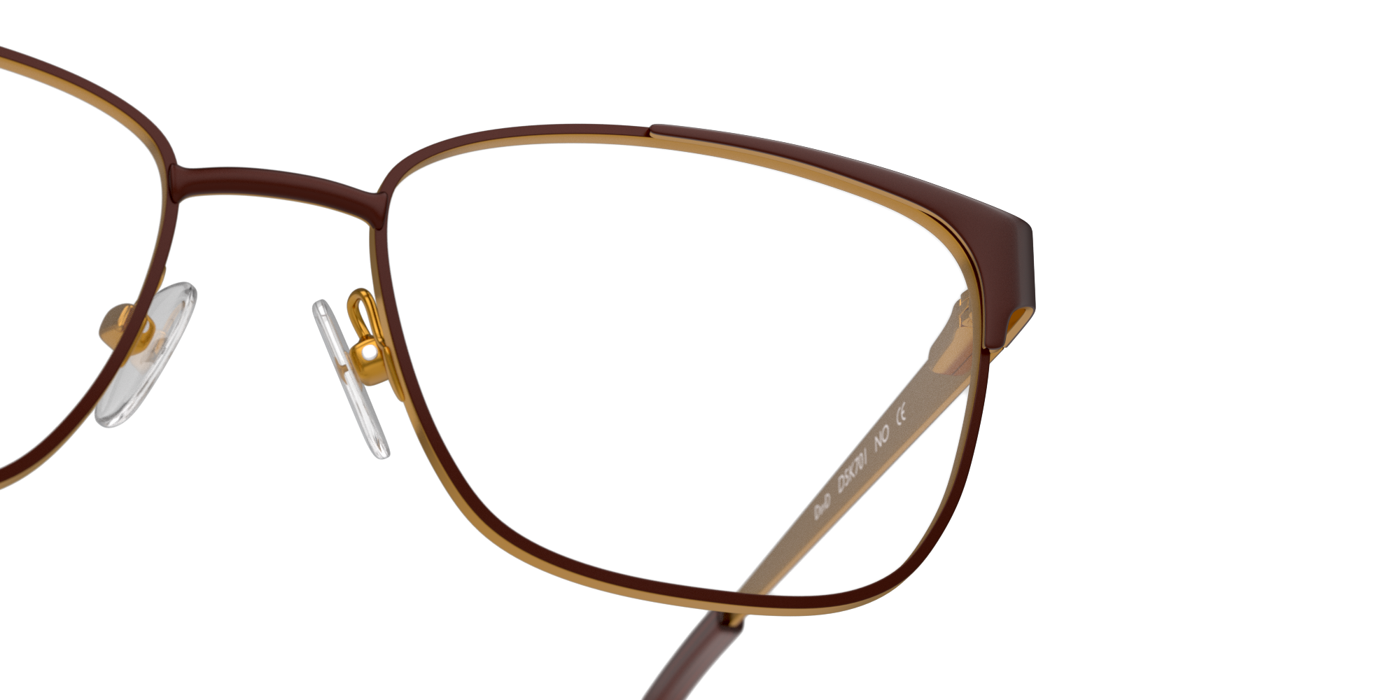 Detail01 DbyD Essentials DBKF01 Glasses Transparent / Brown