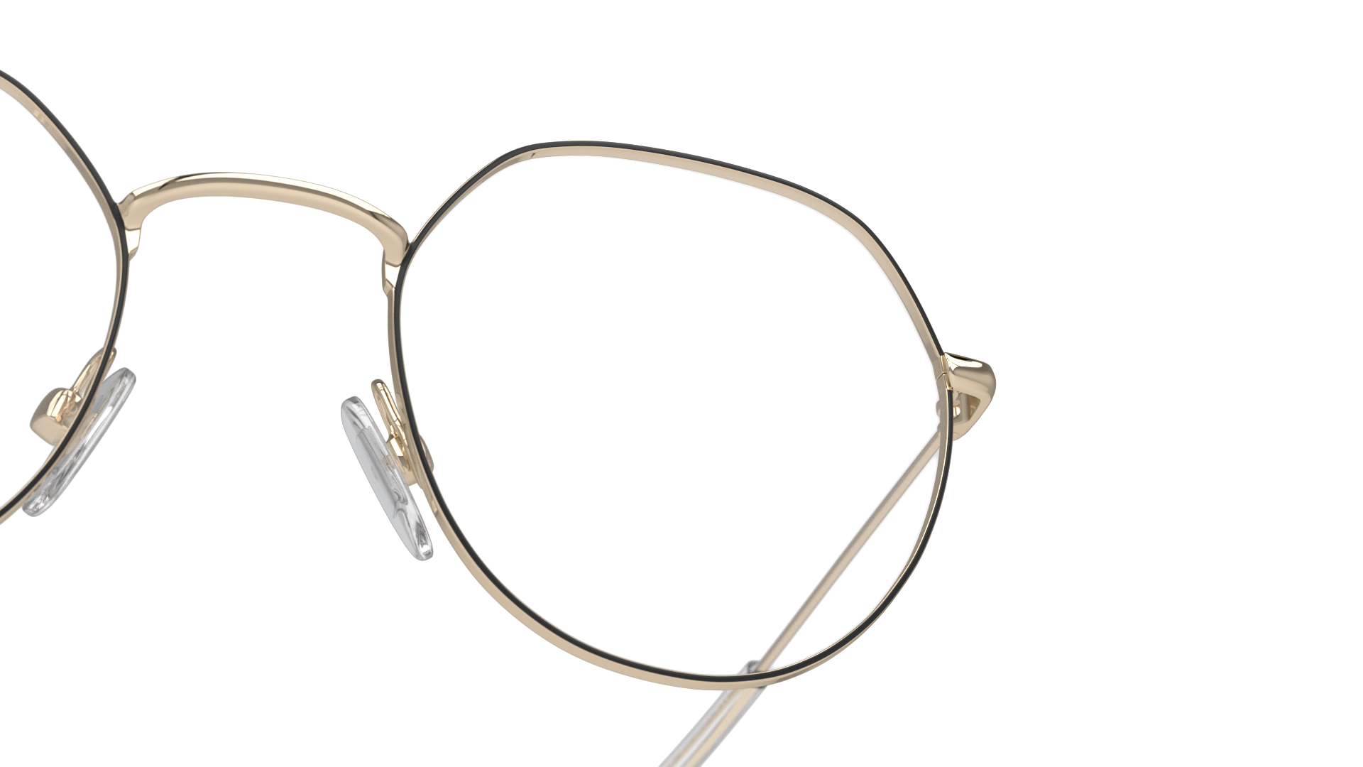 Detail01 Unofficial UNOM0276 (BD00) Glasses Transparent / Black
