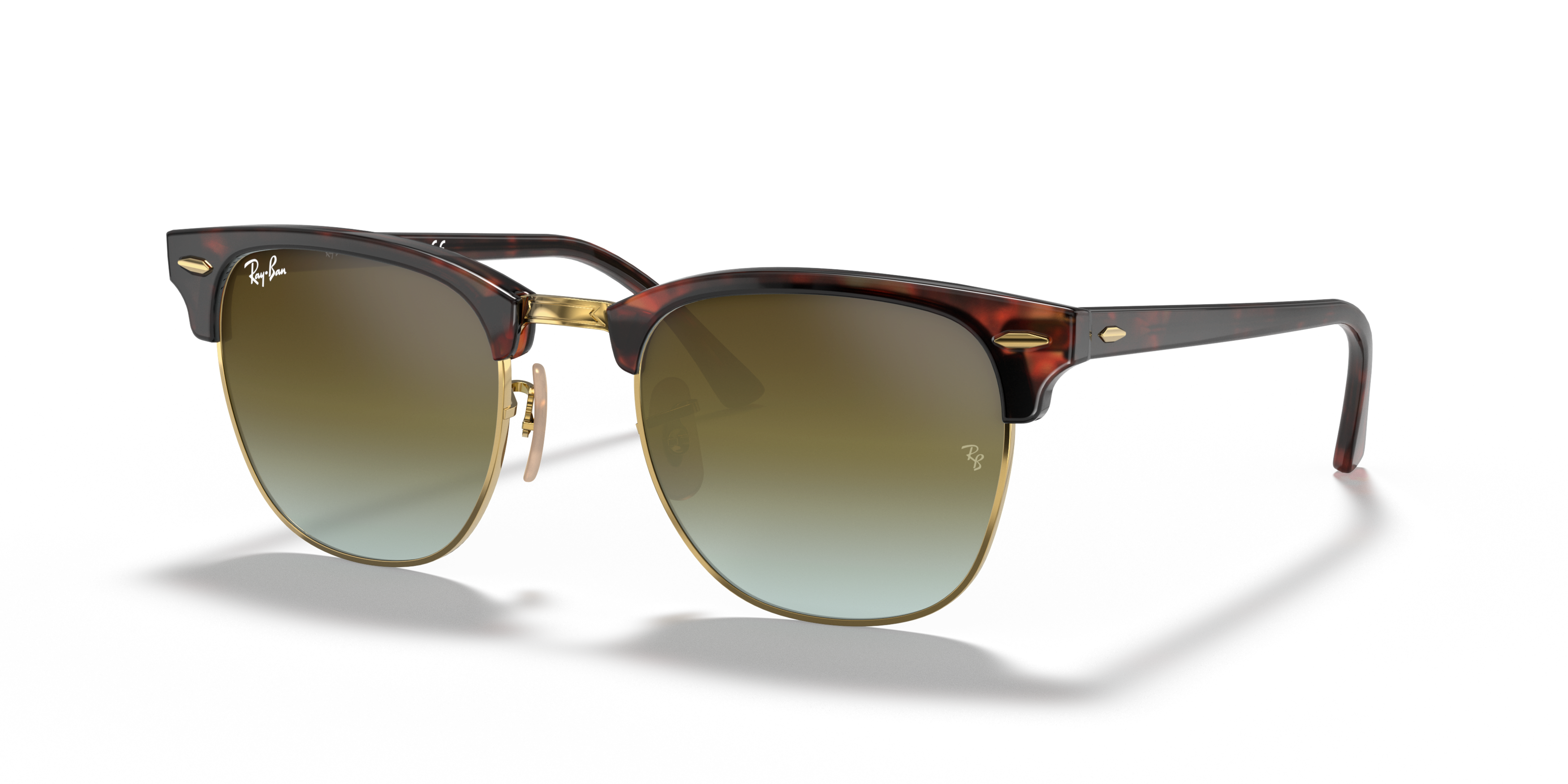 [products.image.angle_left01] Ray-Ban Clubmaster RB3016 990/9J