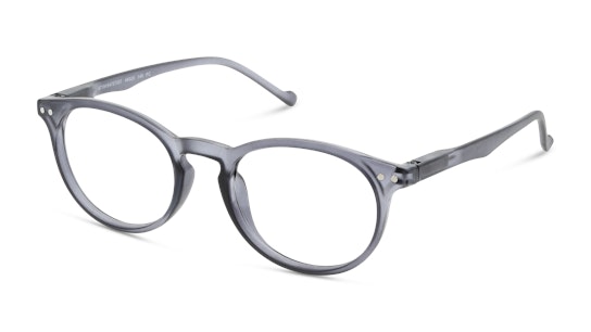 Óculos de Leitura RRLU08 GG Cinza e Transparente