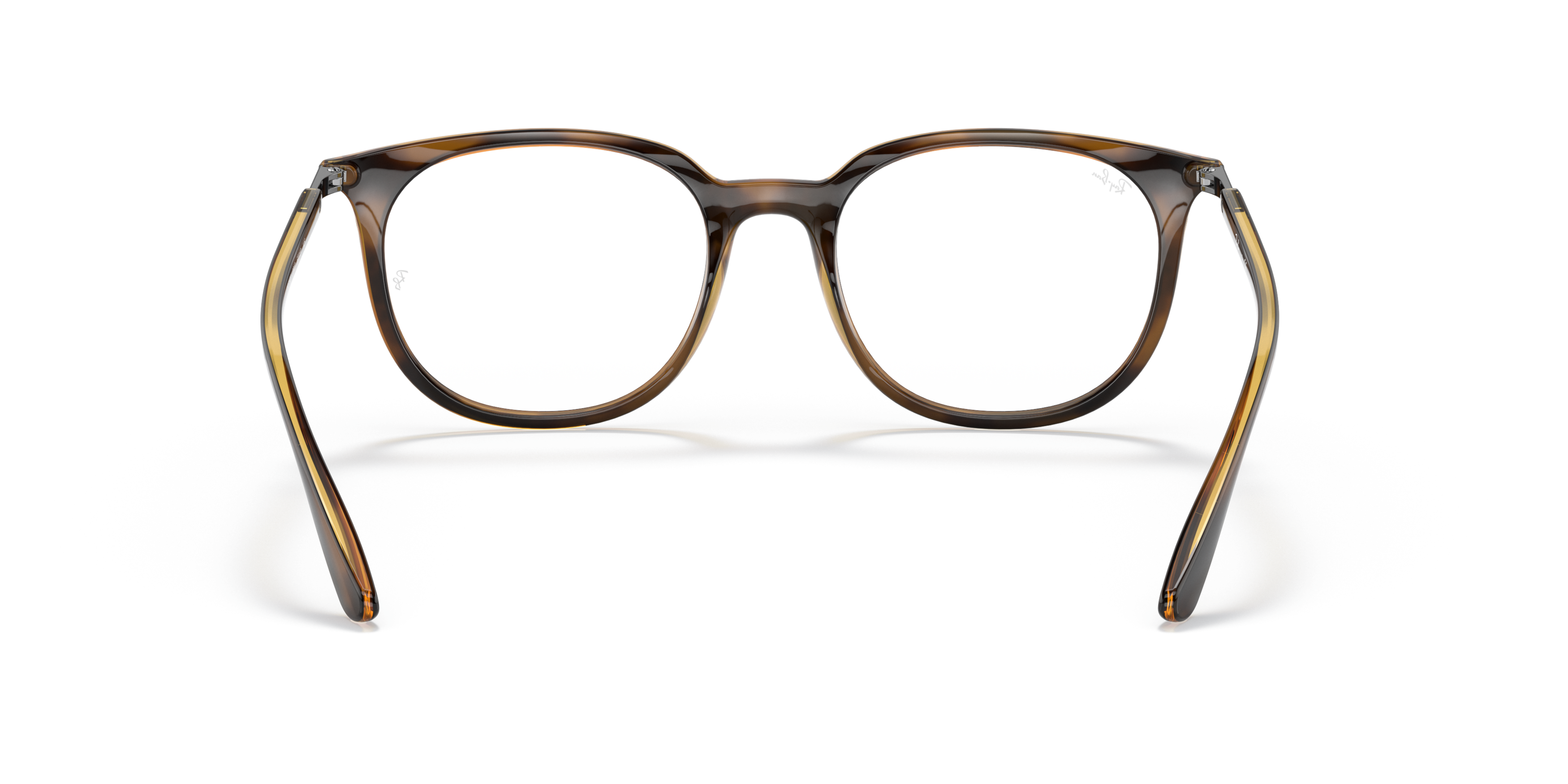 Detail02 Ray-Ban RX 7190 Glasses Transparent / Havana