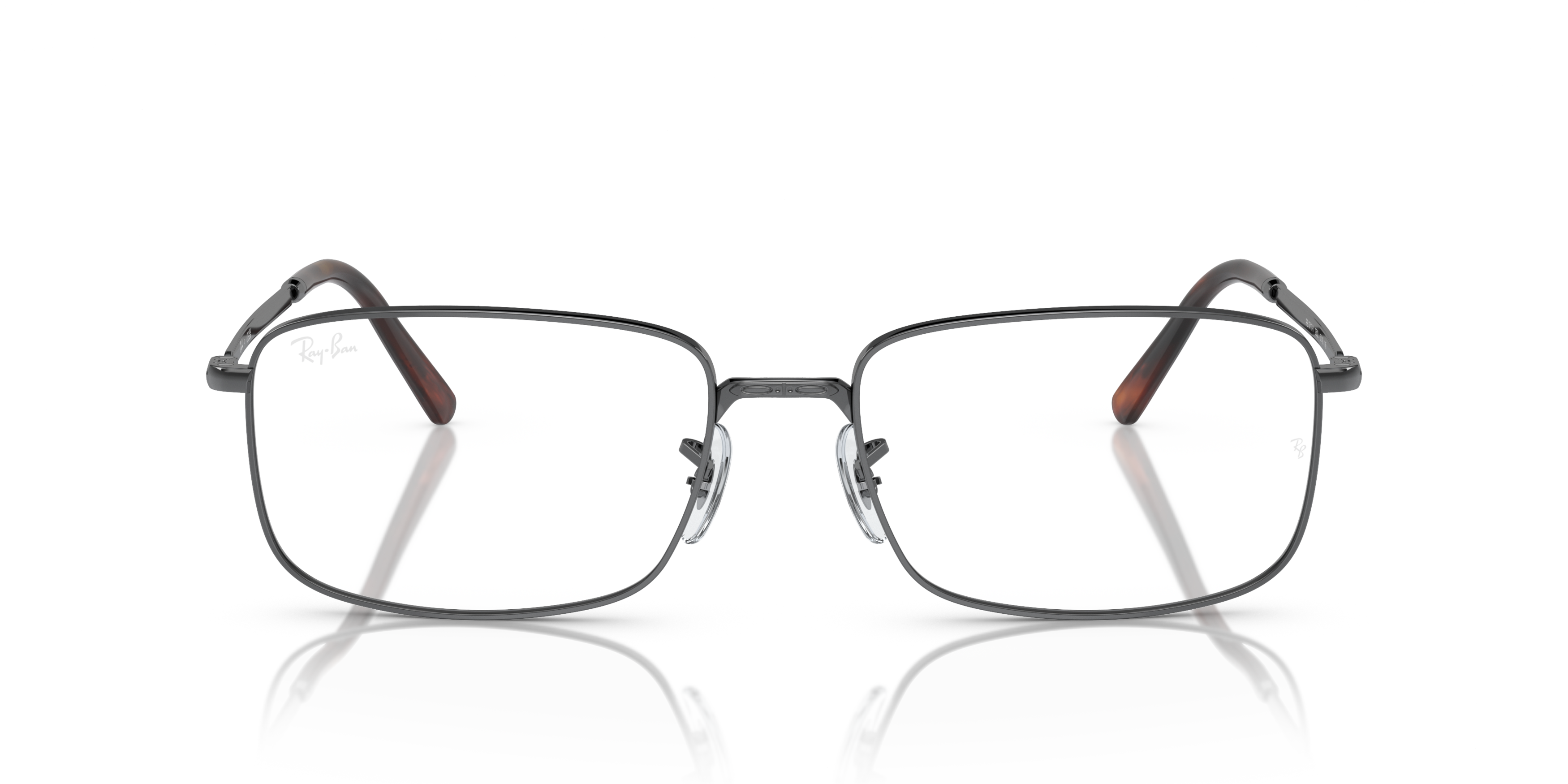 Front Ray-Ban RX 3717V Glasses Transparent / Grey