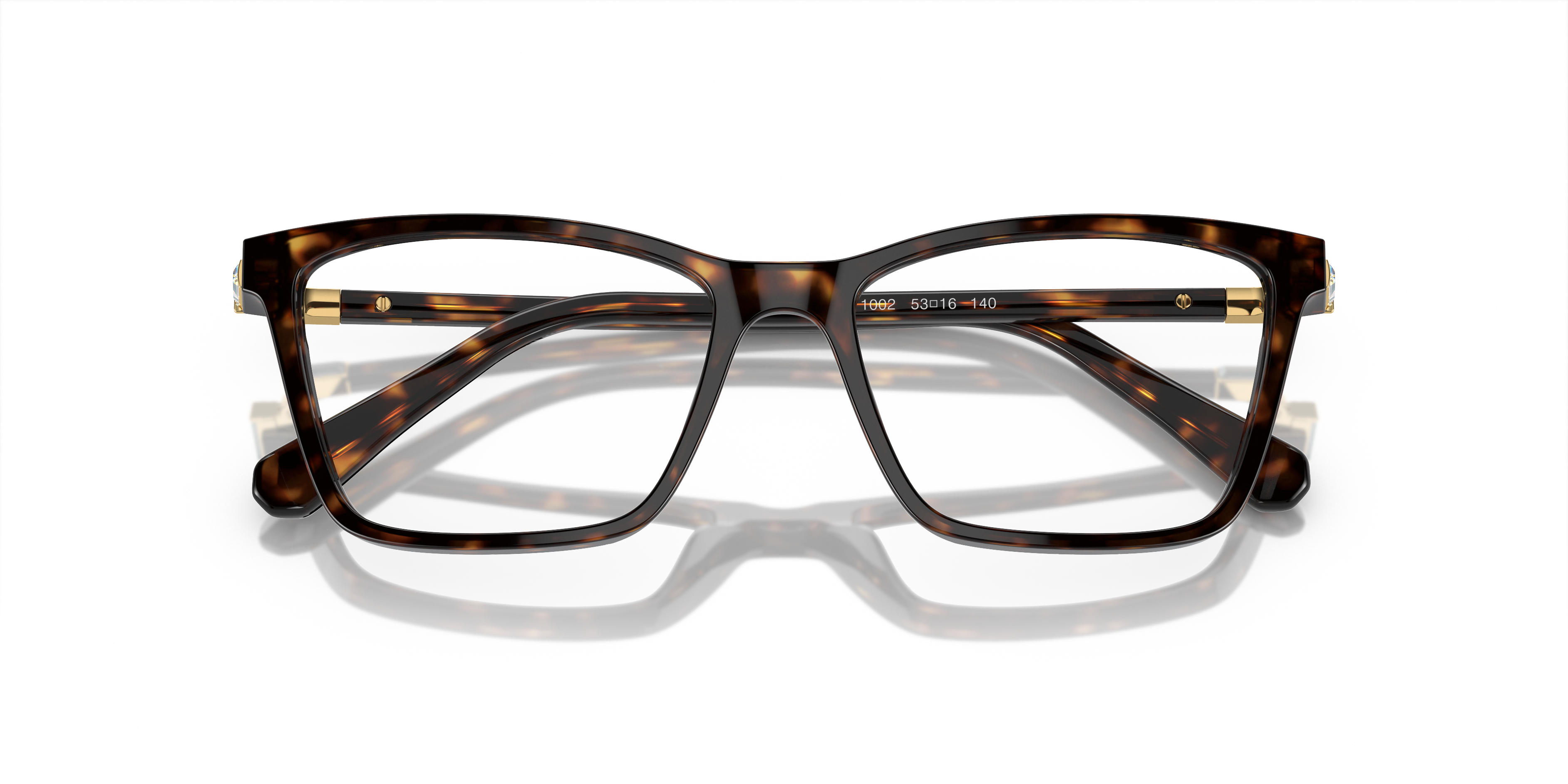 Folded Swarovski SK 2015 (1009) Glasses Transparent / havana