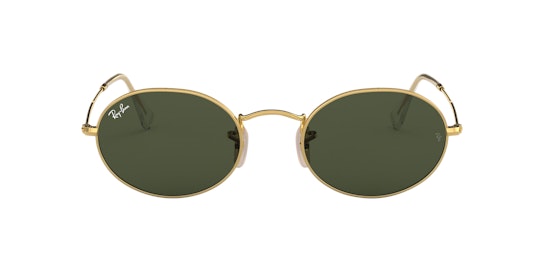 Ray-Ban Oval RB3547 001/31 Groen / Goud