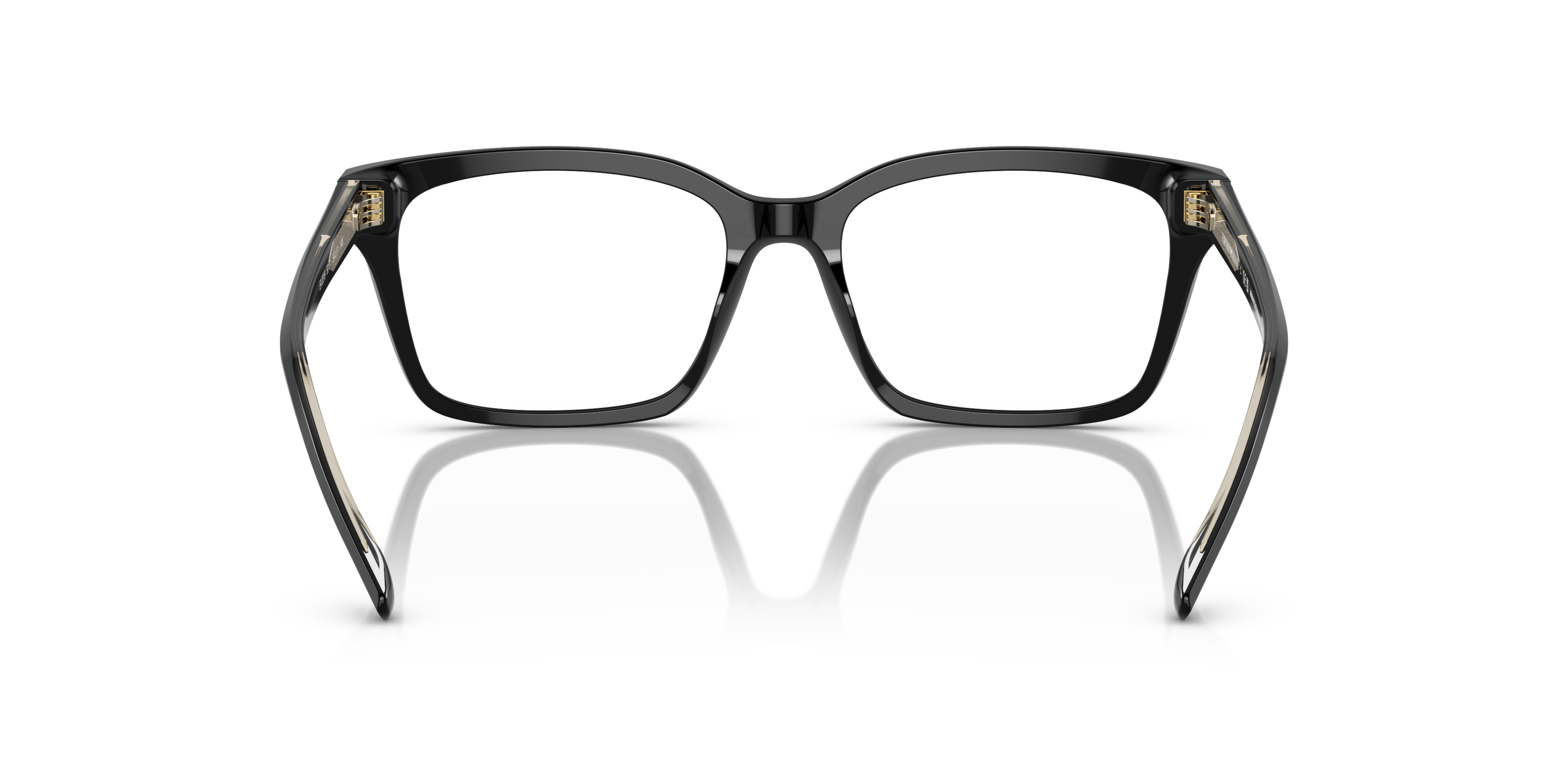 Detail02 Emporio Armani EA 3219 Glasses Transparent / Black