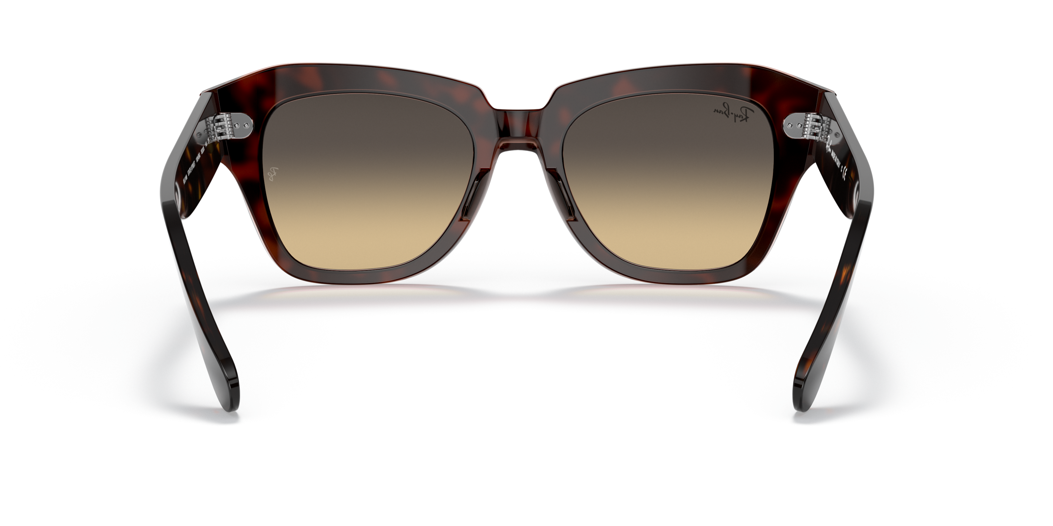 Detail02 Ray-Ban RB 2186 Sunglasses Brown / Havana