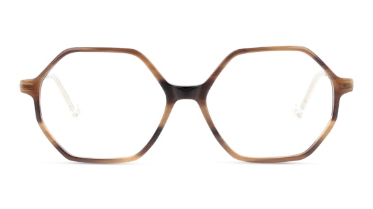 Unofficial UNOF0187 (ND00) Glasses Transparent / Brown