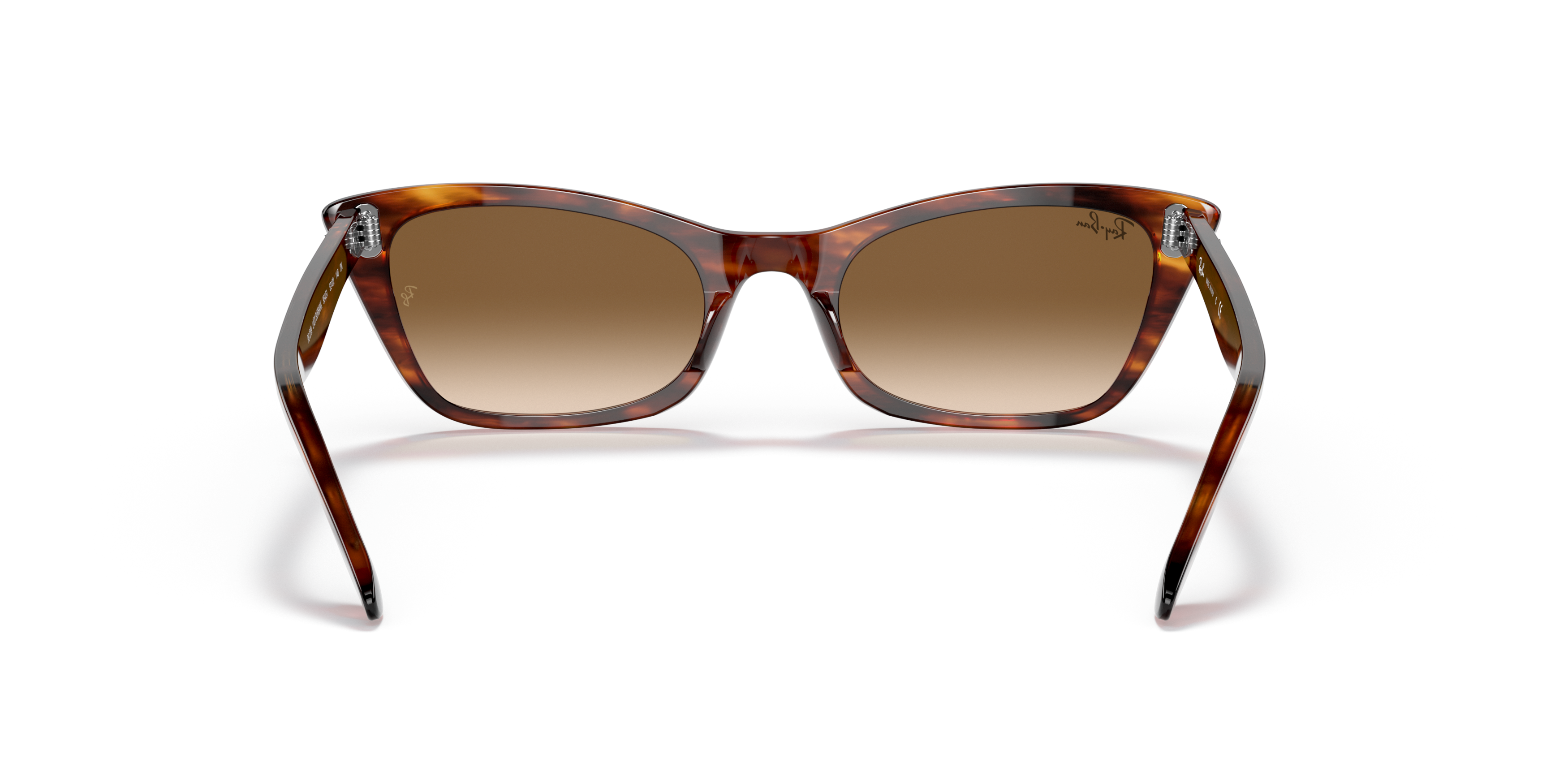 Detail02 Ray-Ban Lady Burbank RB 2299 Sunglasses Brown / Havana