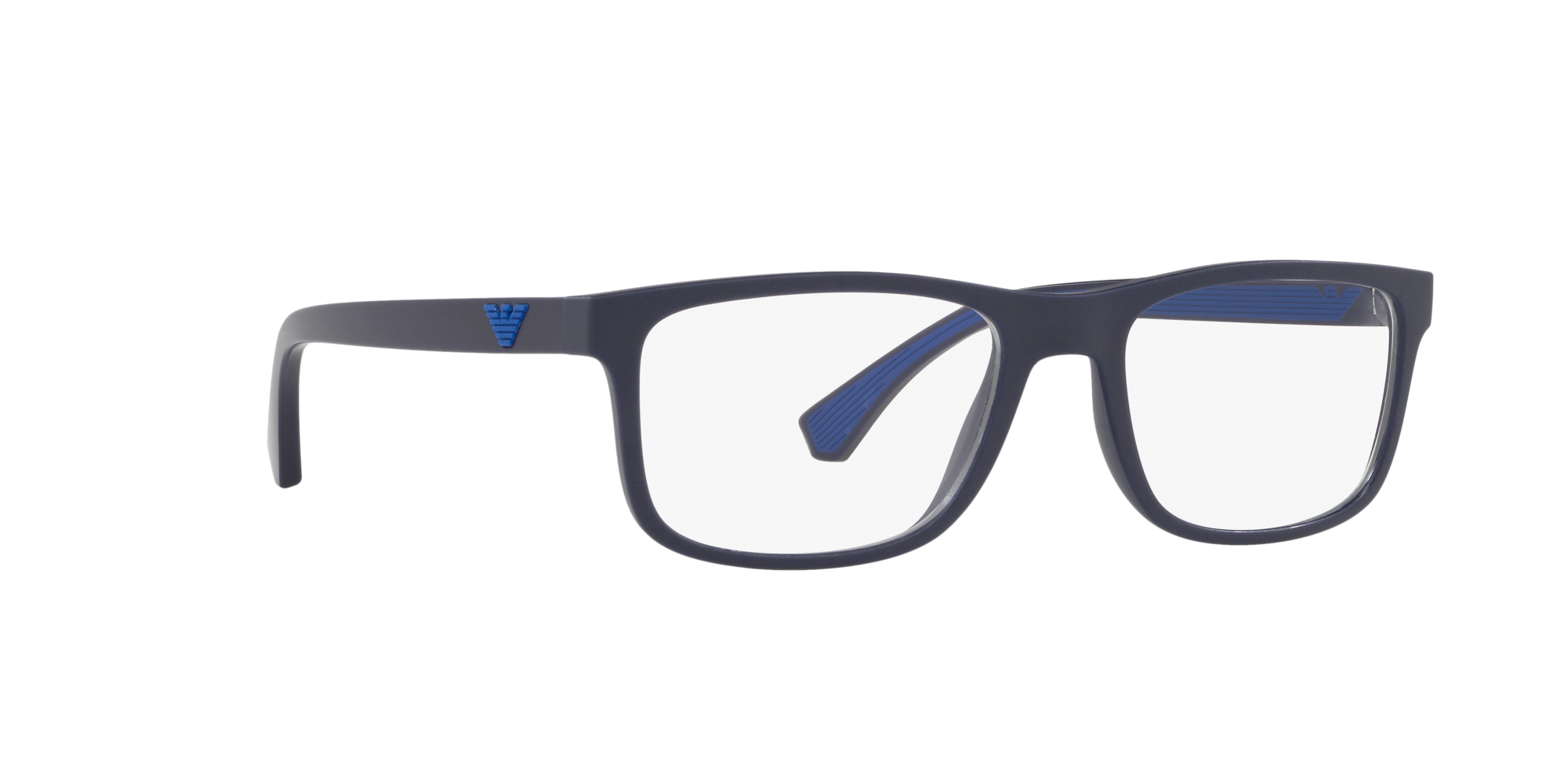 Angle_Right01 Emporio Armani EA 3147 (5754) Glasses Transparent / Blue
