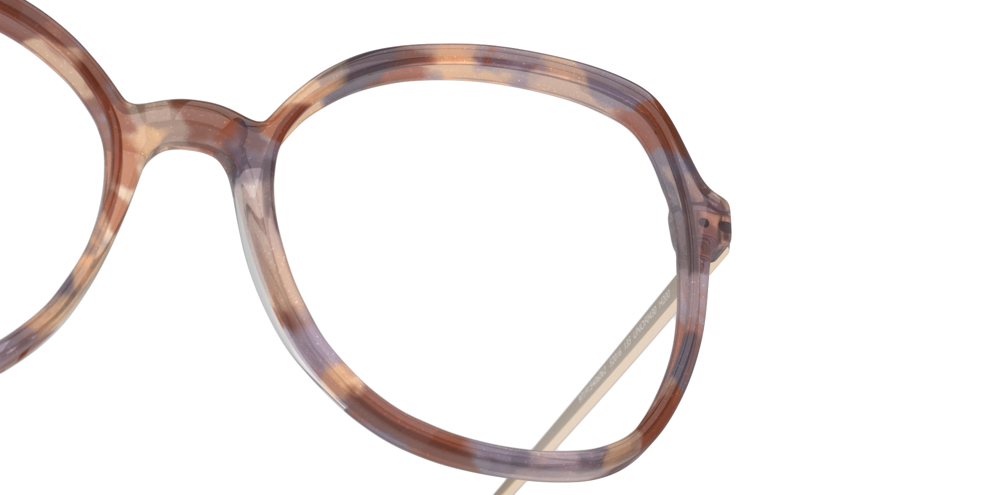Detail01 Unofficial UNOF0430 (VD00) Glasses Transparent / Brown
