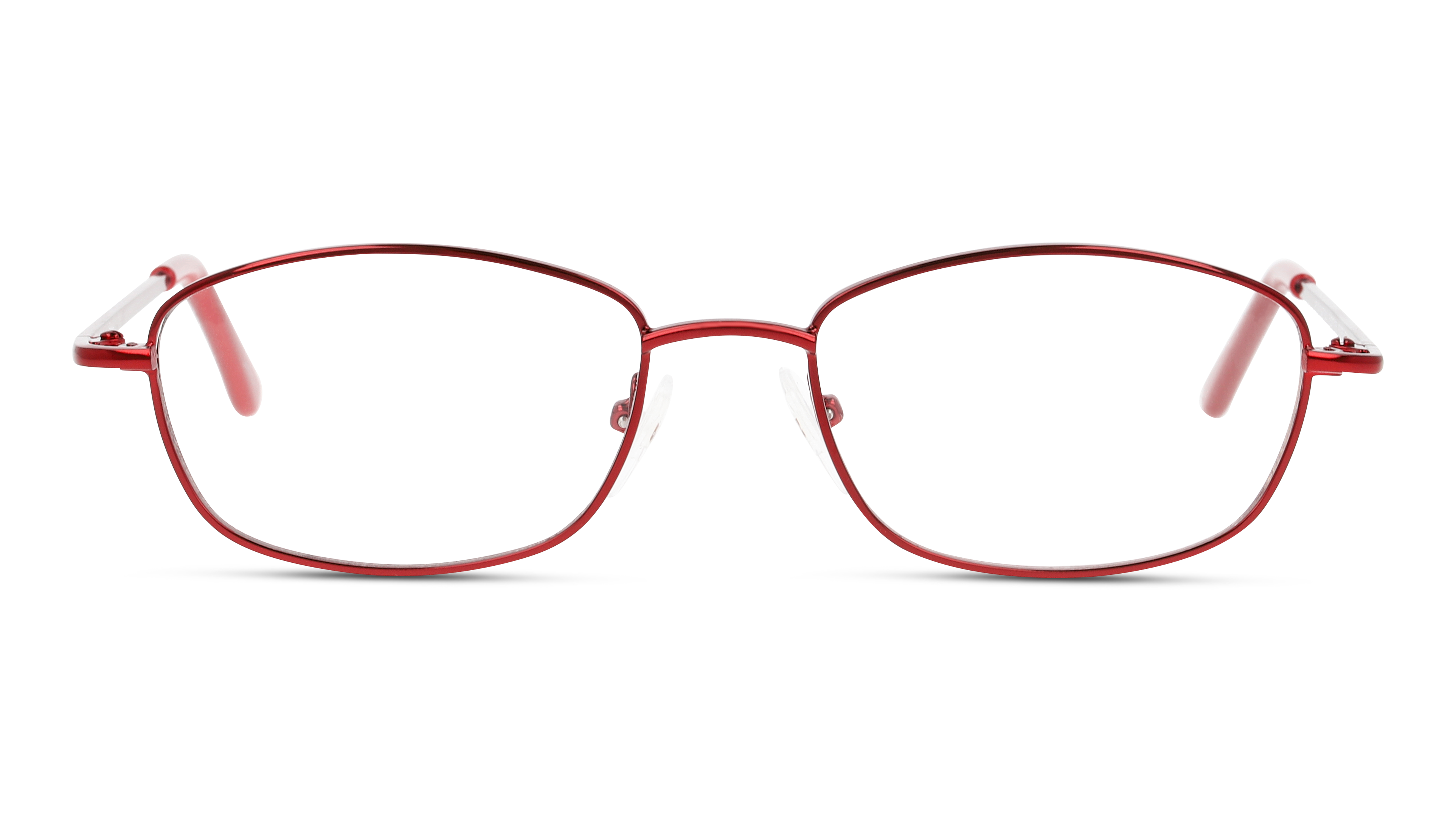 Front Seen SN DF03 Glasses Transparent / Red