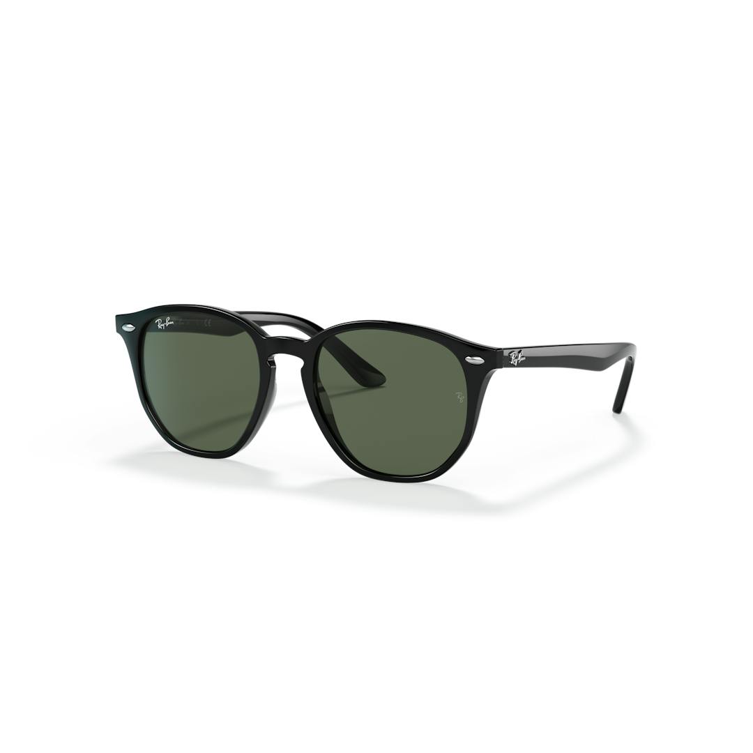 Ray-Ban 9070s RJ9070S Lunettes de Soleil Enfant - Panthos Noir - Possibilité de verres correcteurs -
