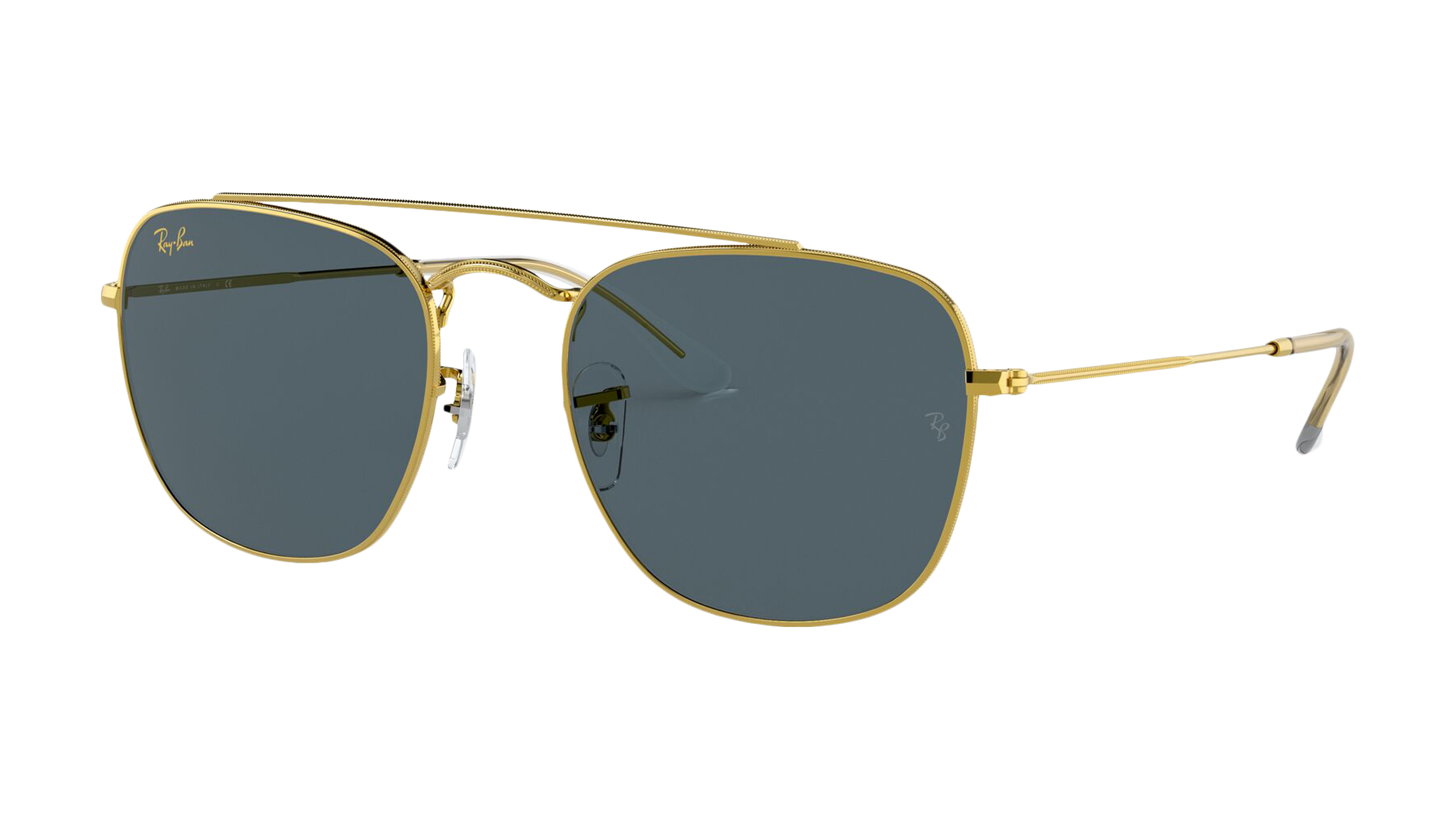 Angle_Left01 Ray-Ban Legend Gold RB3557 9196R5 Blauw / Goud