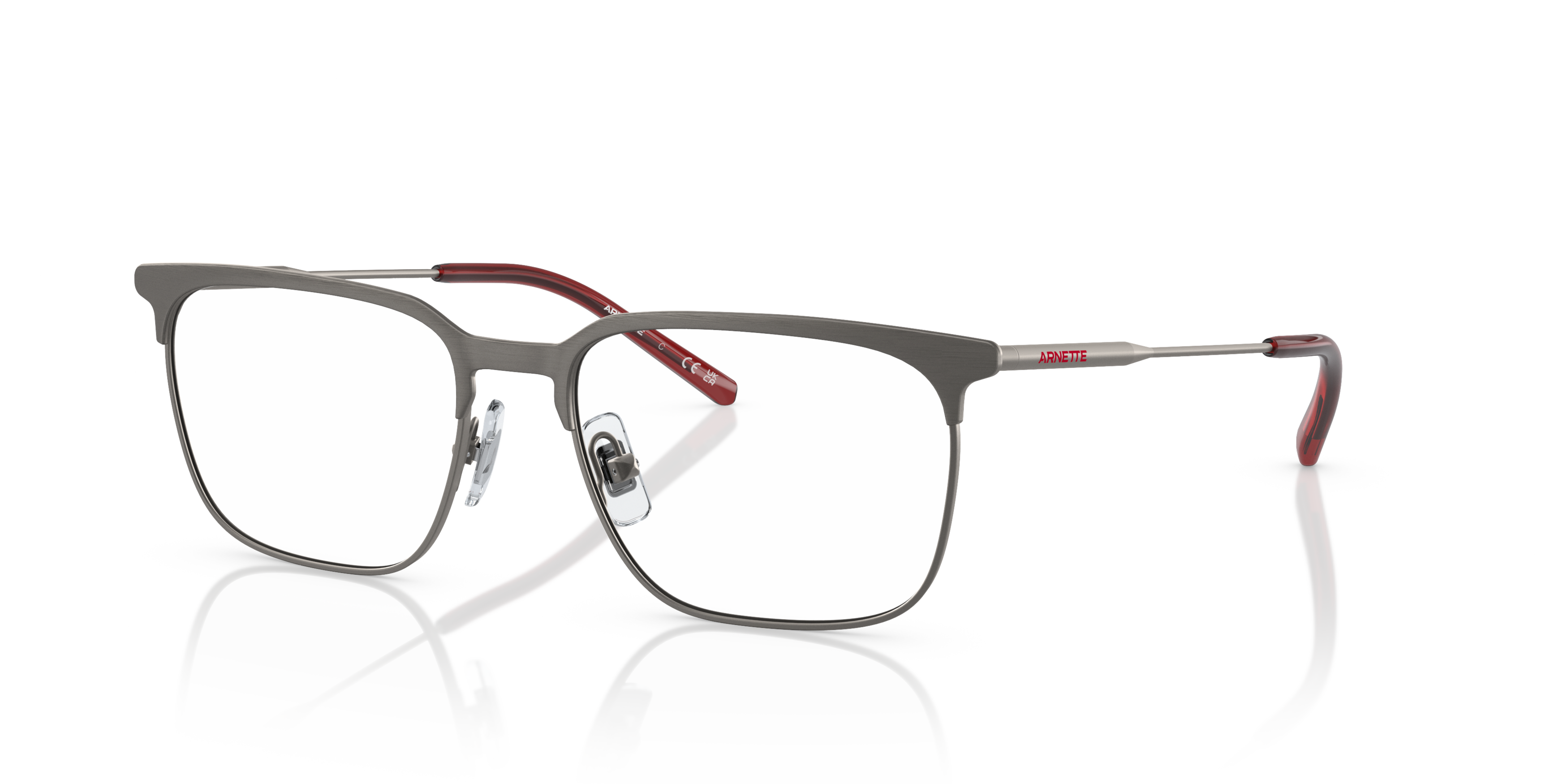 Angle_Left01 Arnette MAYBE MAE AN 6136 (745) Glasses Transparent / Grey