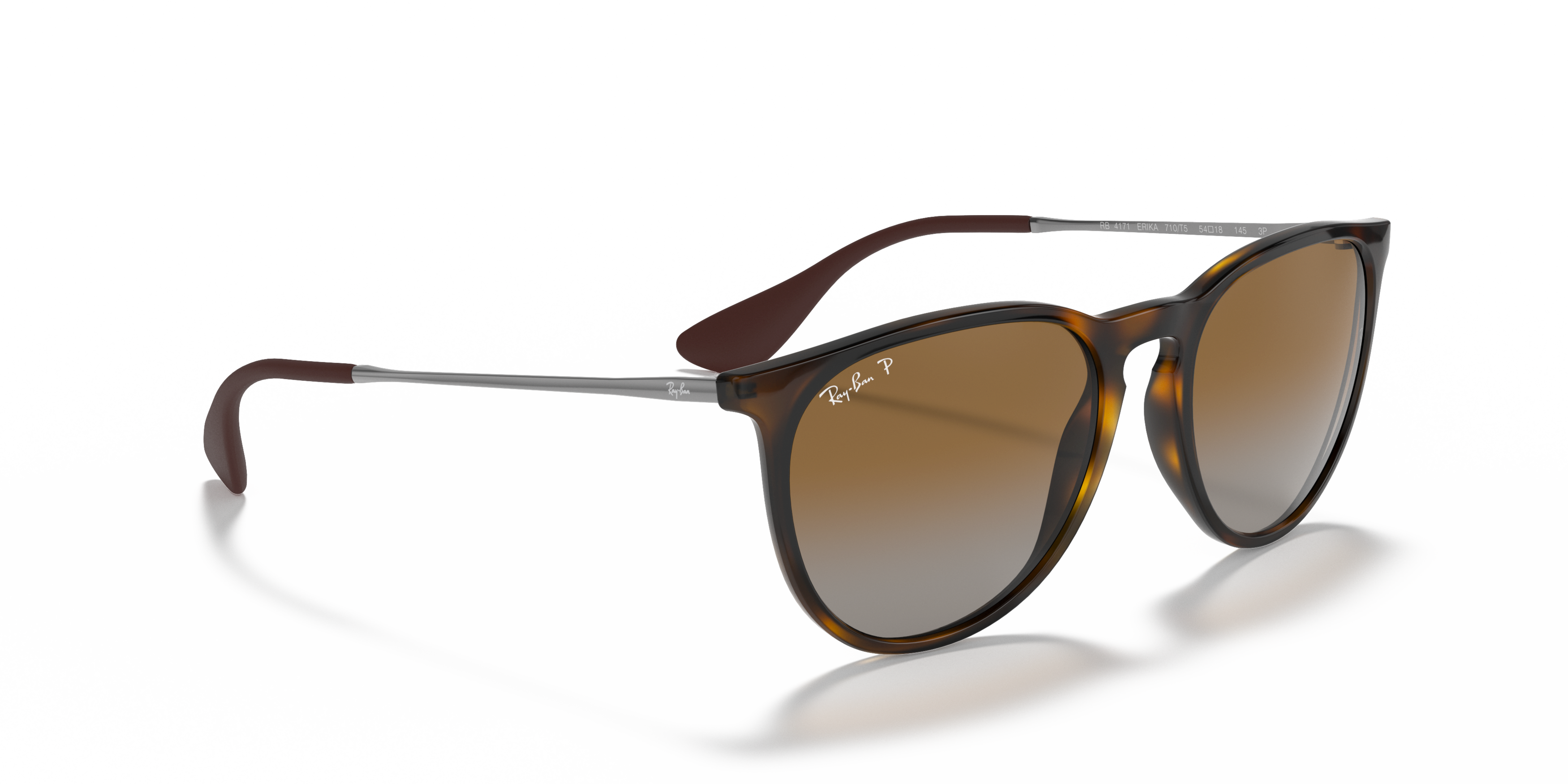 Angle_Right01 Ray-Ban Erika Classic RB4171 710/T5 Bruin / Bruin