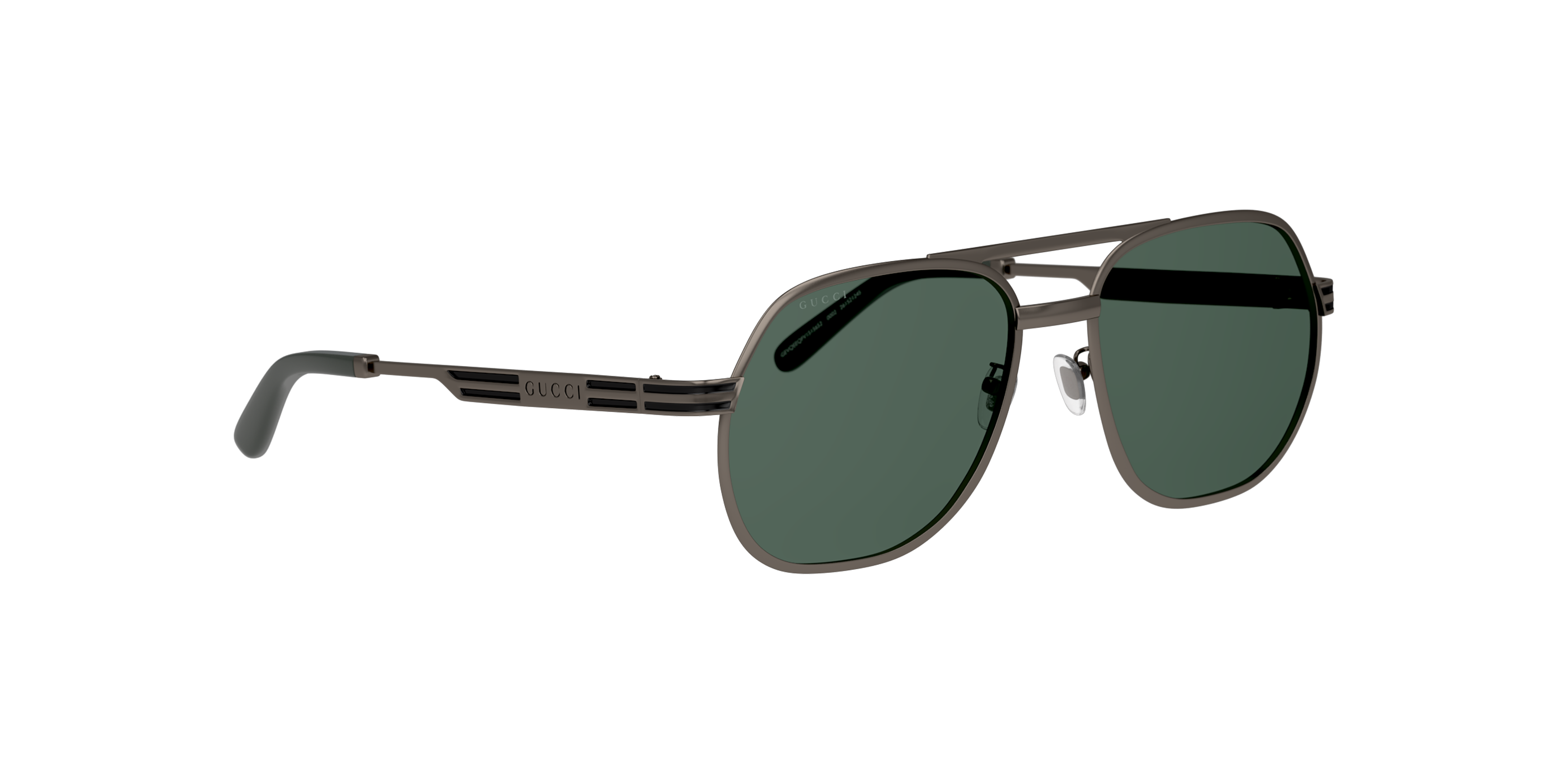 Angle_Right01 Gucci GG 0981S Sunglasses Green / Black