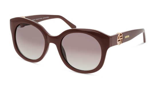 Unofficial UNSF0203P (UUN0) Sunglasses Brown / Burgundy