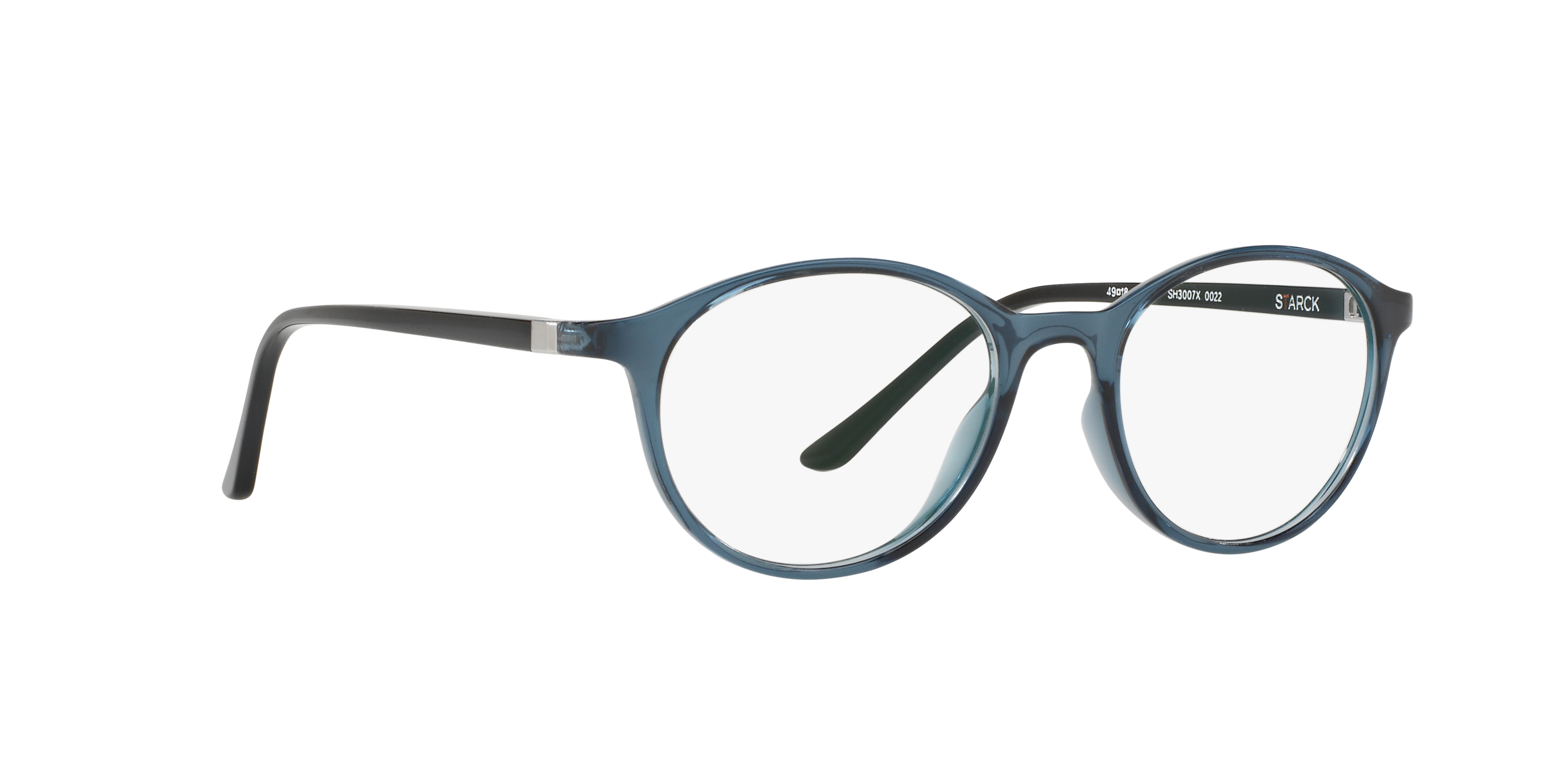 Angle_Right01 Starck SH 3007X Glasses Transparent / Blue