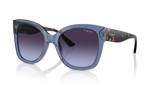 Vogue VO 5338S (28304Q) Sunglasses Violet / Transparent, Blue