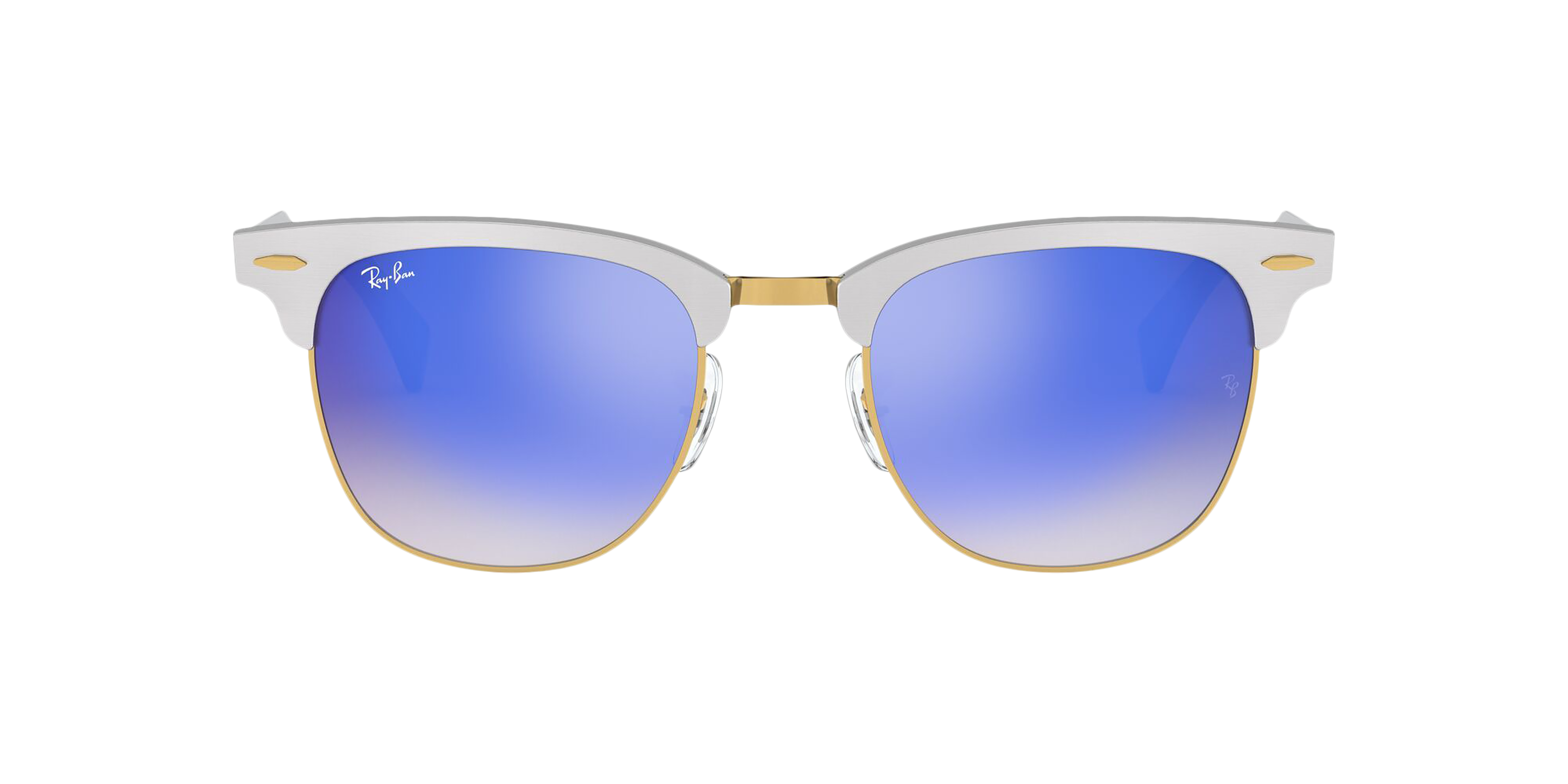 [products.image.front] Ray-Ban Clubmaster Aluminum Flash Lenses Gradient RB3507 137/7Q