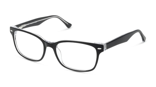 Unofficial UNOM0012 (BT00) Youth Glasses Transparent / Transparent, Black