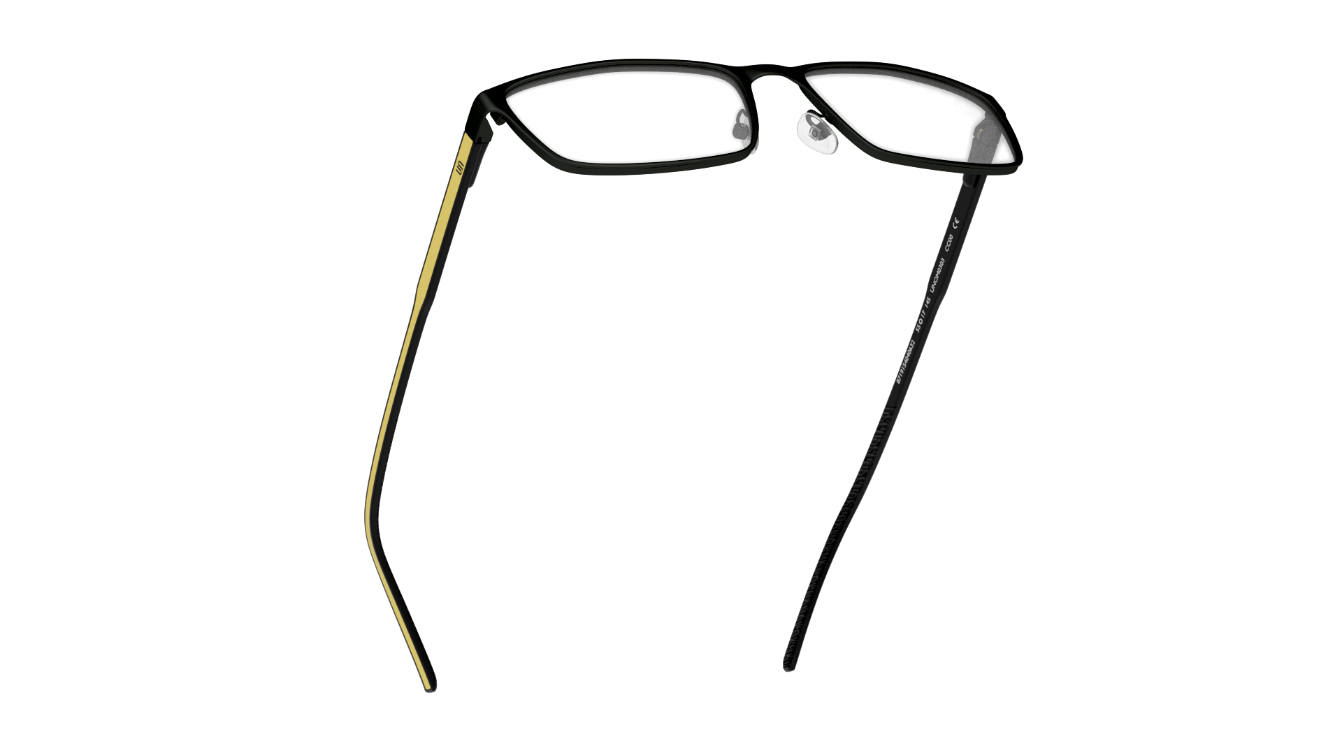 Bottom_Up Unofficial UNOM0303 Glasses Transparent / Black