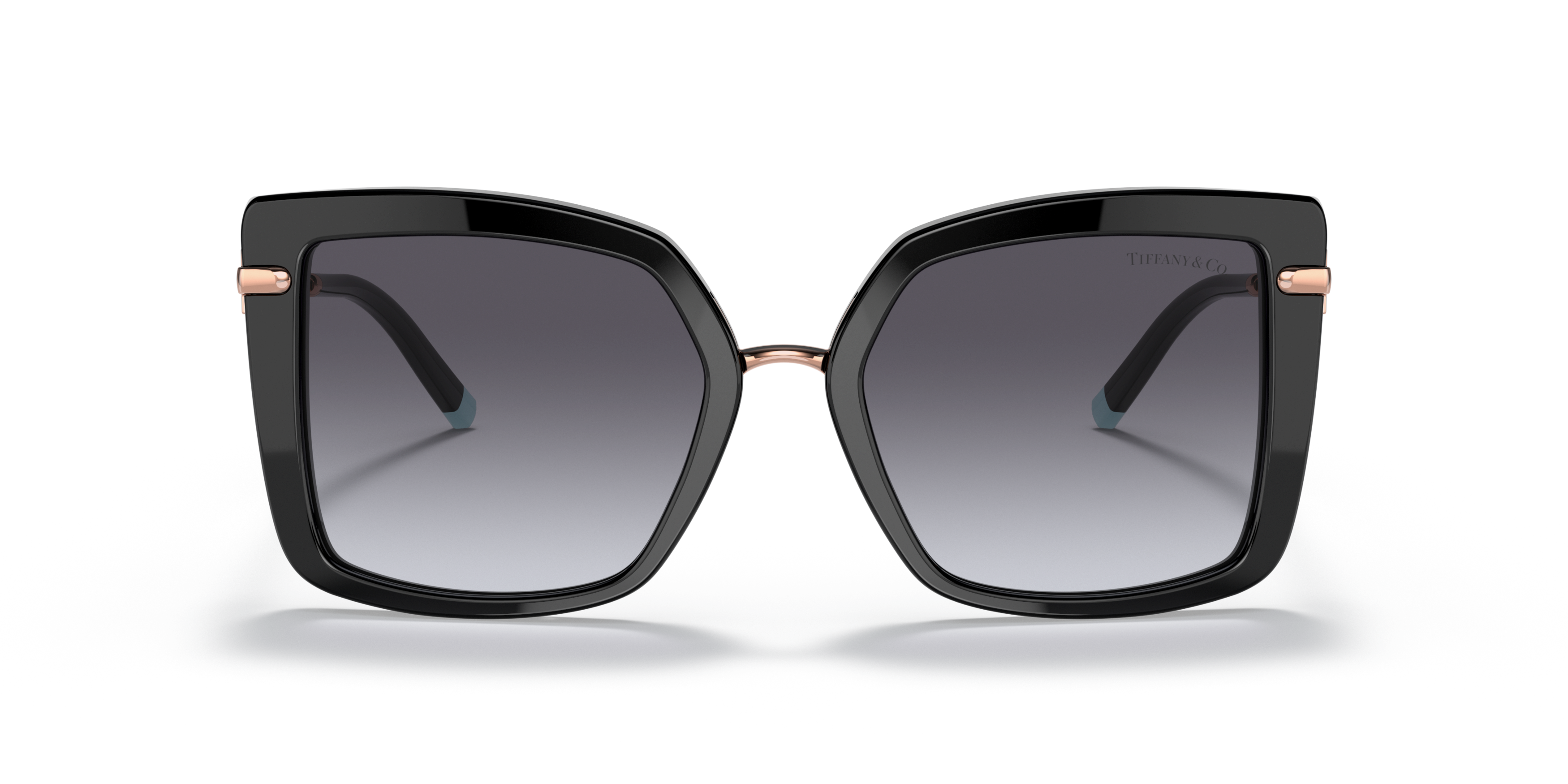 Front Tiffany & Co TF 4185 Sunglasses Grey / Black