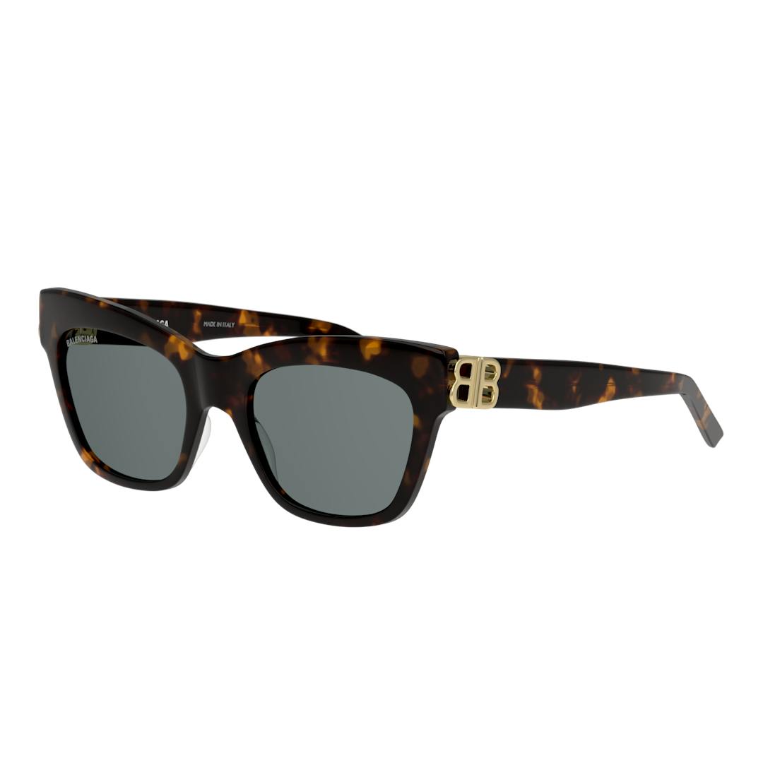 Balenciaga BB0132S Solbriller - Katteøjne Brun