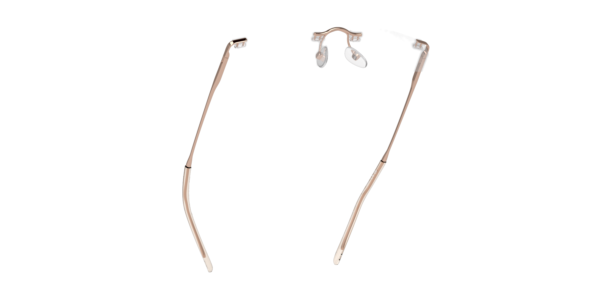 Bottom_Up DbyD DB OF7004 (PP00) Glasses Transparent / Pink