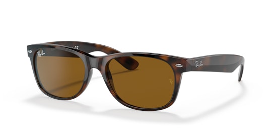 Ray-Ban New Wayfarer Classic RB 2132 (710) Sunglasses Brown / Tortoise Shell
