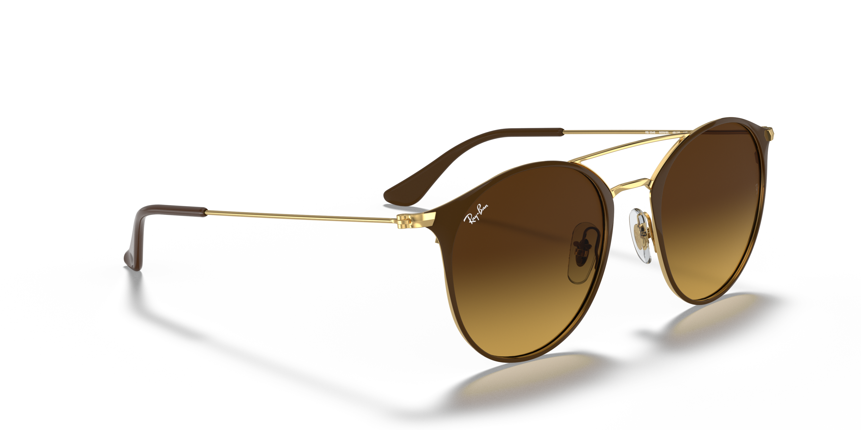 Angle_Right01 Ray-Ban RB3546 907151 Bruin / Bruin