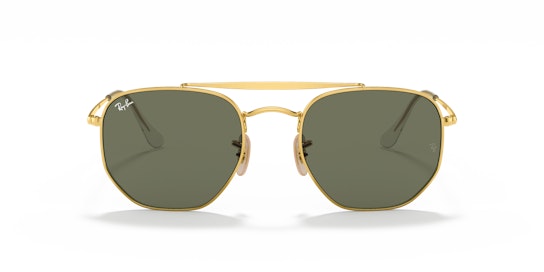 Ray Ban The Marshal 0RB3648 001 Verde  / Oro 